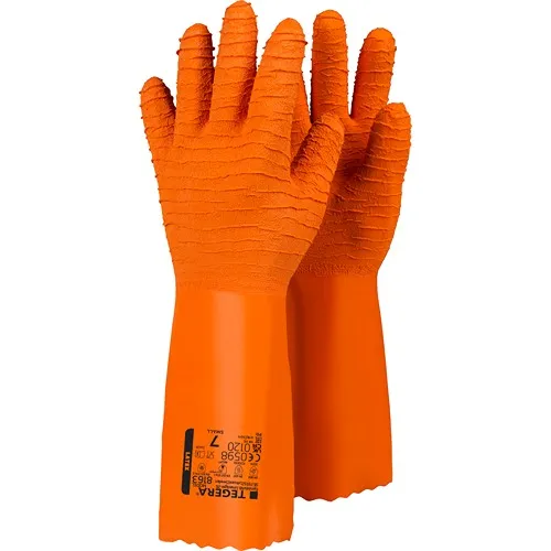 Guanti da lavoro Tegera TEGERA, Tg. 11, in Cotone, col. Arancione