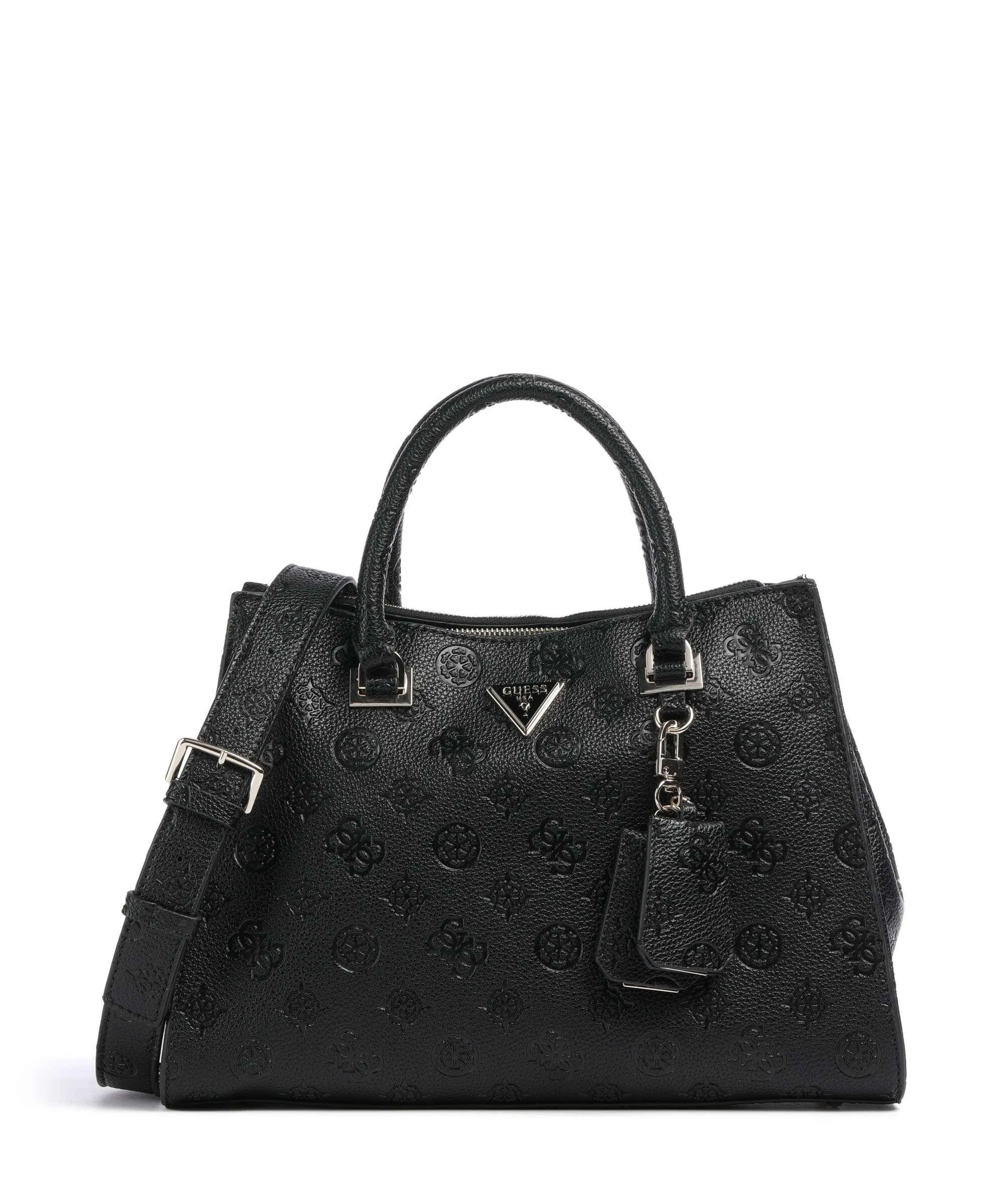  Guess Cresidia Borsa a mano pelle sintetica nero  