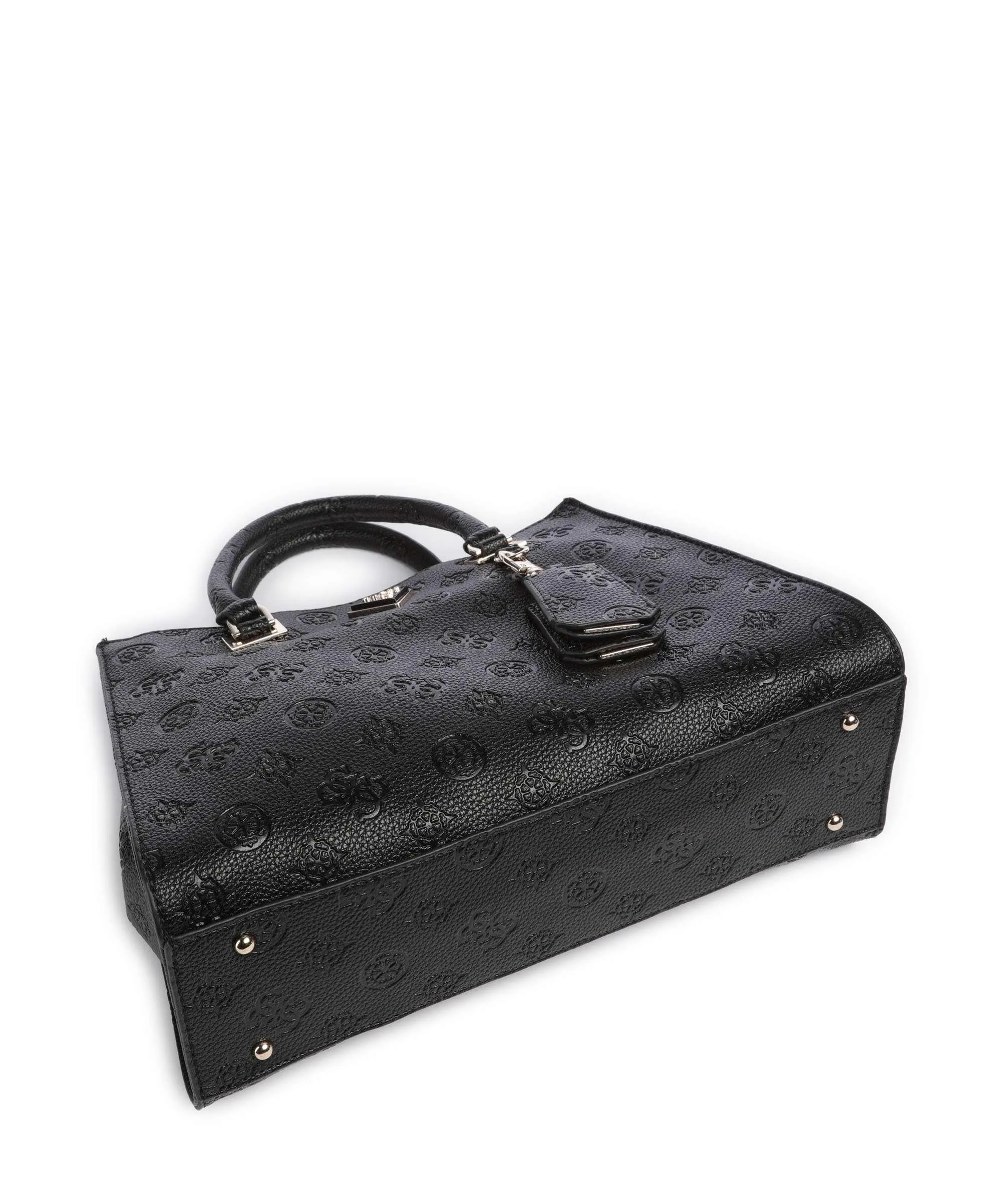  Guess Cresidia Borsa a mano pelle sintetica nero  