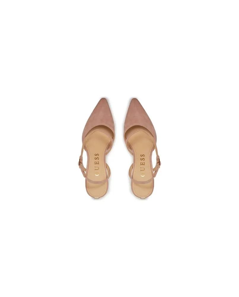 GUESS FLJSHASUE03 décoletté scamosciato scarpe tacco spillo punta