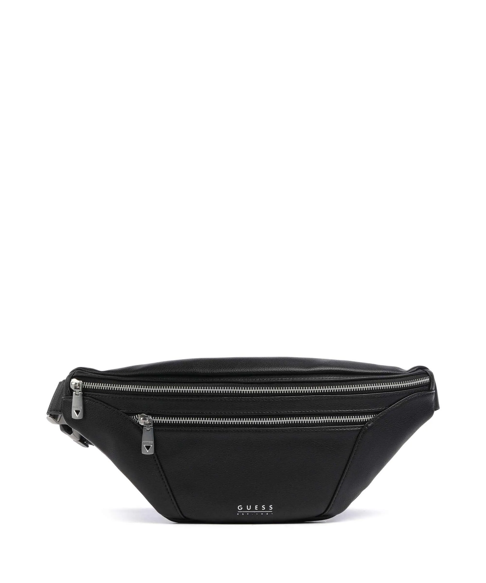  Guess Mestre Marsupio pelle sintetica nero  