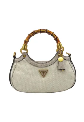 GUESS Zabri Mini Borsa Donna Taupe Beige BA923376