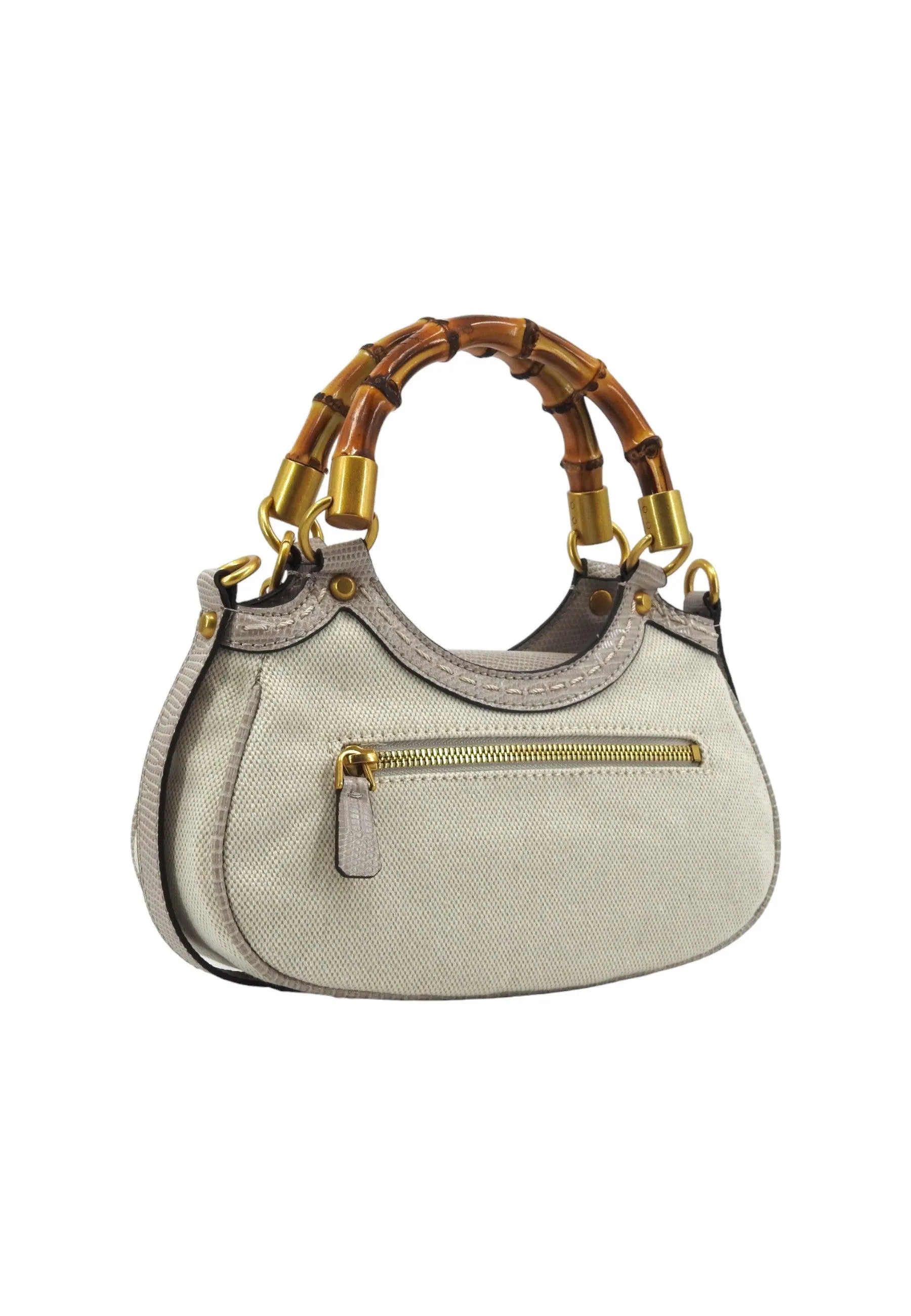 GUESS Zabri Mini Borsa Donna Taupe Beige BA923376