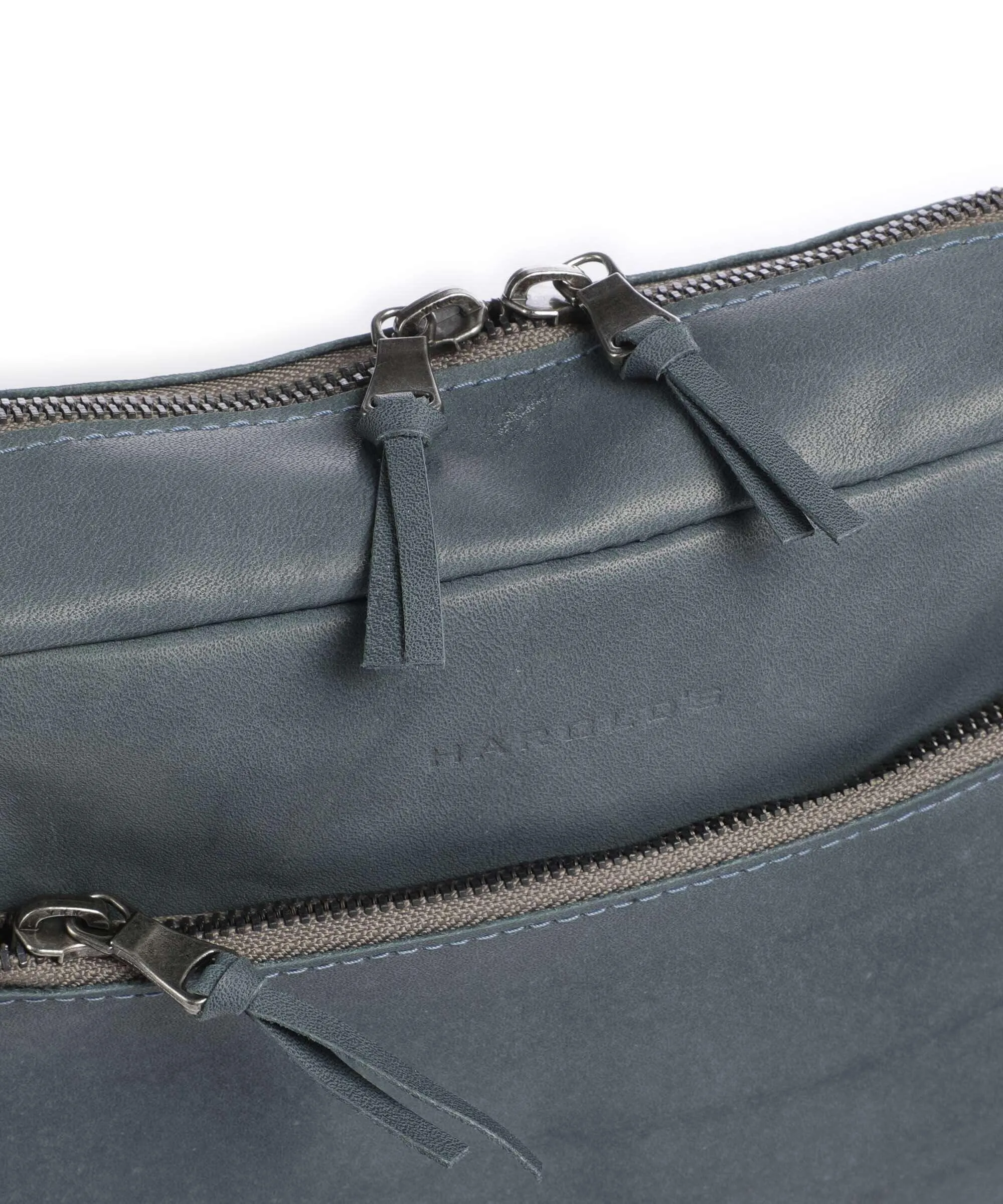  Harold's Bague M Borsa a tracolla morbida pelle bovina blu-grigio  