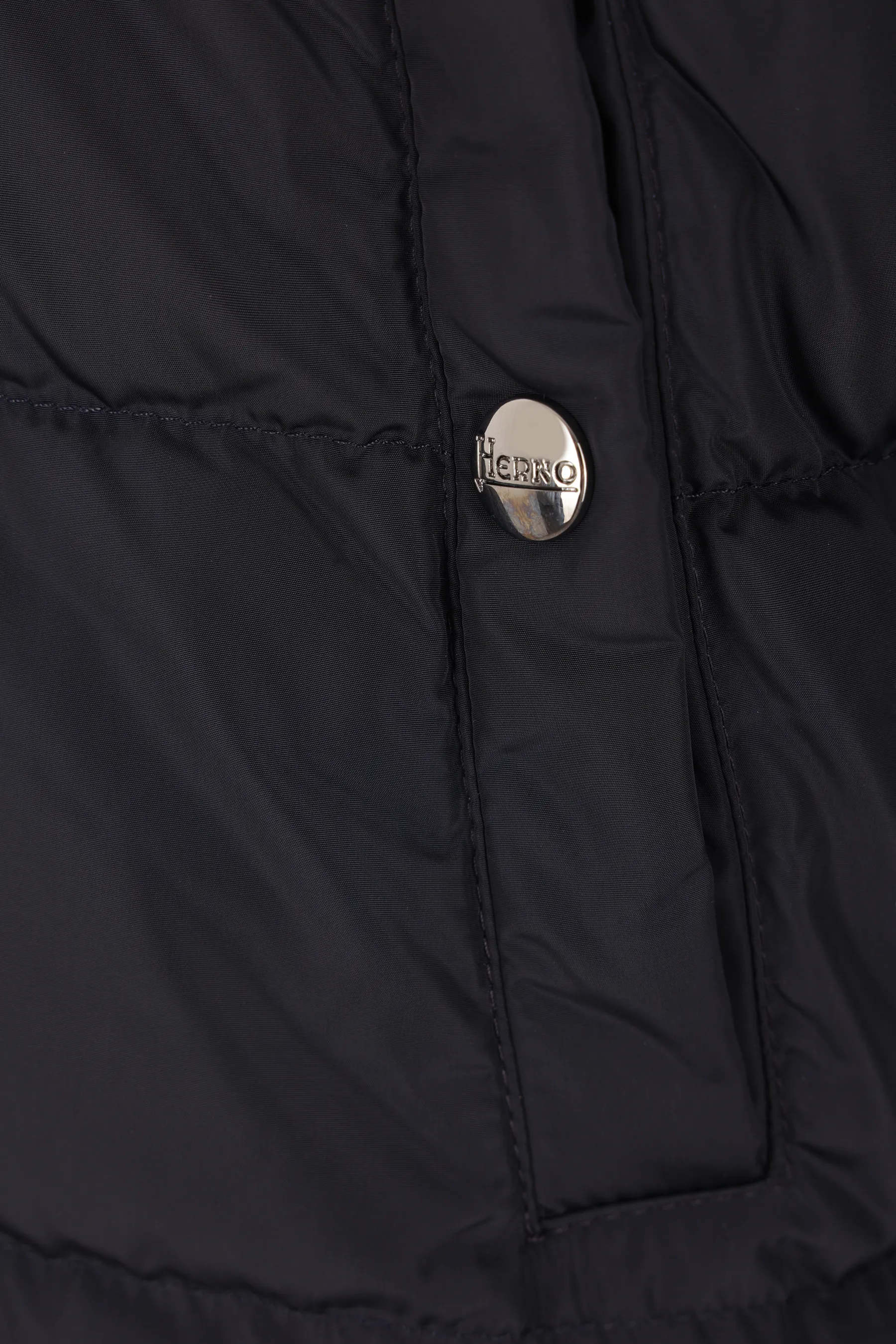  HERNO giubbotto in maglia e nylon imbottito 