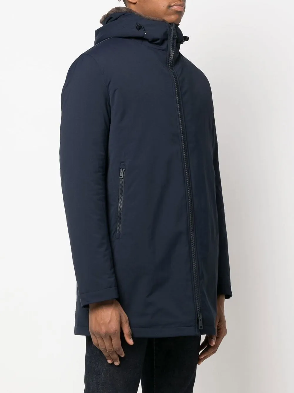 Herno-Keystone fur-lined hooded parka