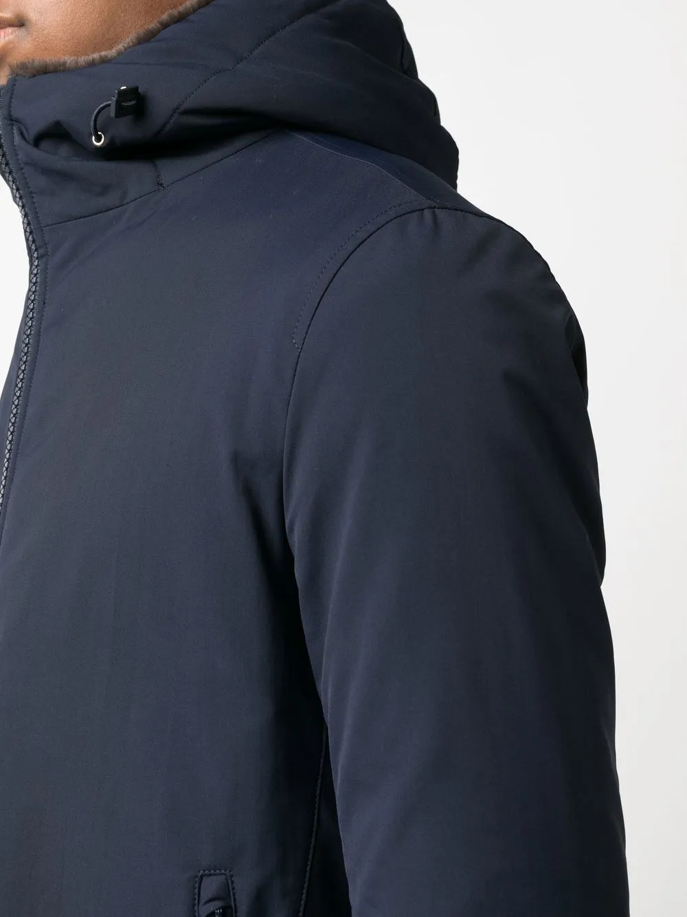 Herno-Keystone fur-lined hooded parka