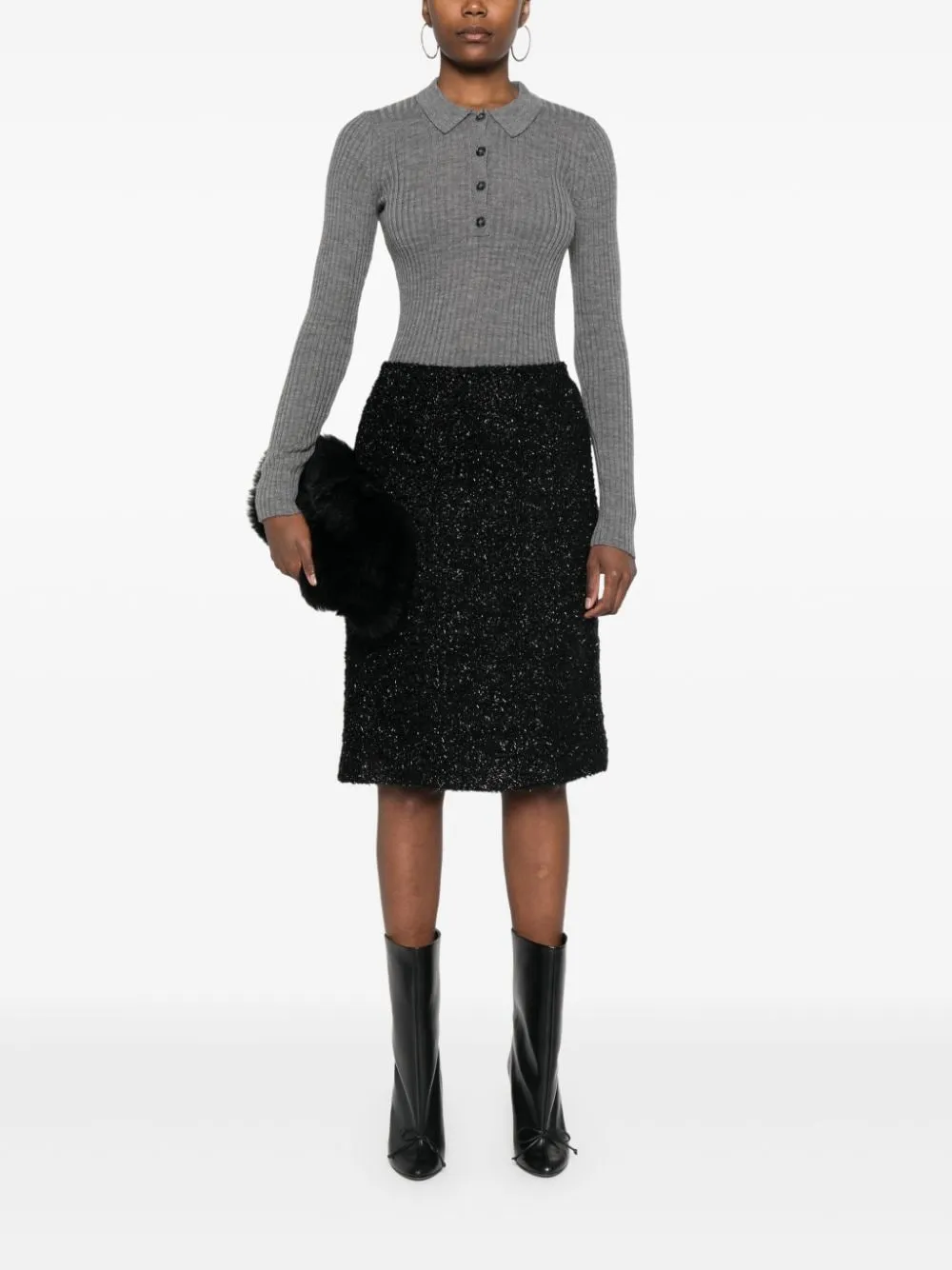 Herskind Maglia Grigio Donna