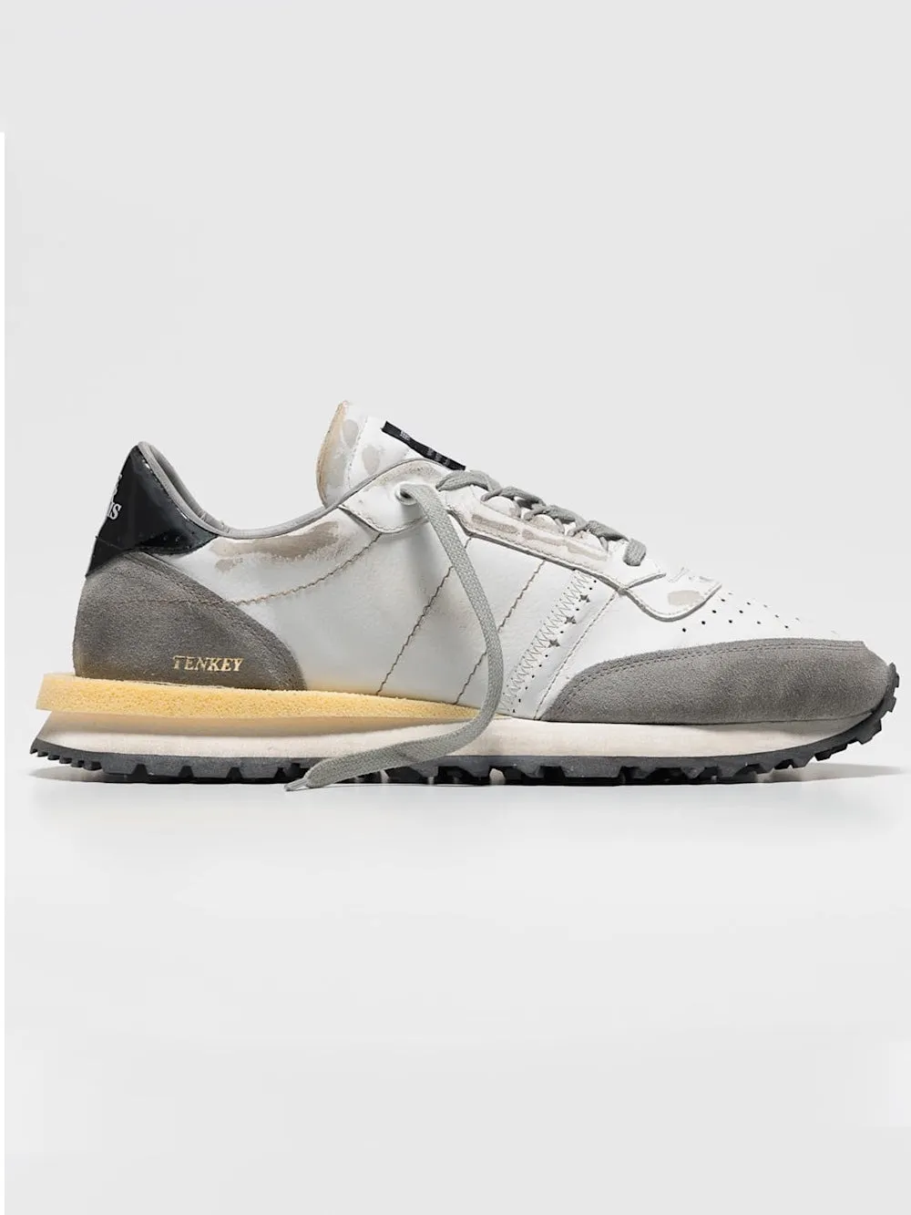 Hidnander Sneaker Tenkei pelle bianca