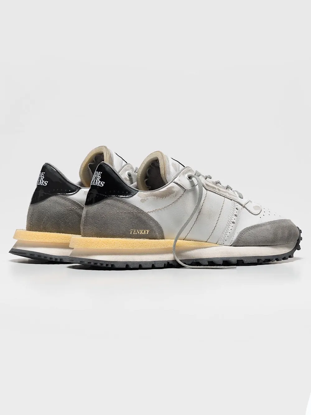 Hidnander Sneaker Tenkei pelle bianca
