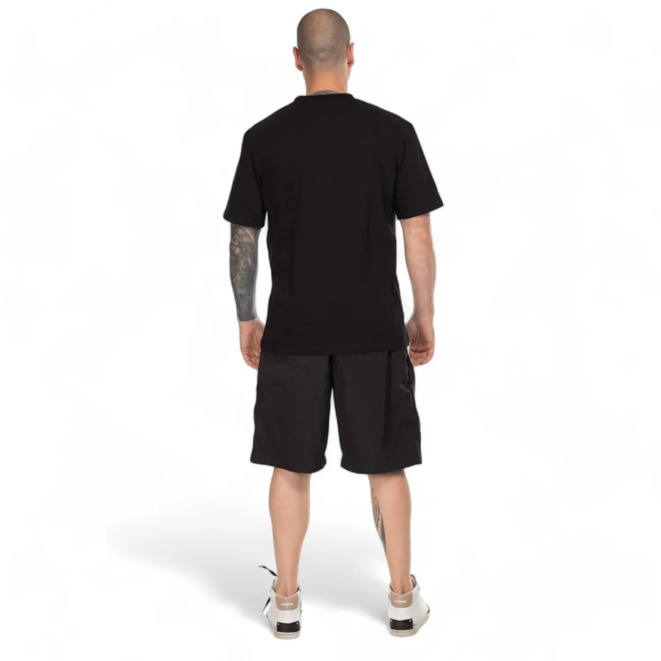 Hinnominate t-shirt nera logo grande