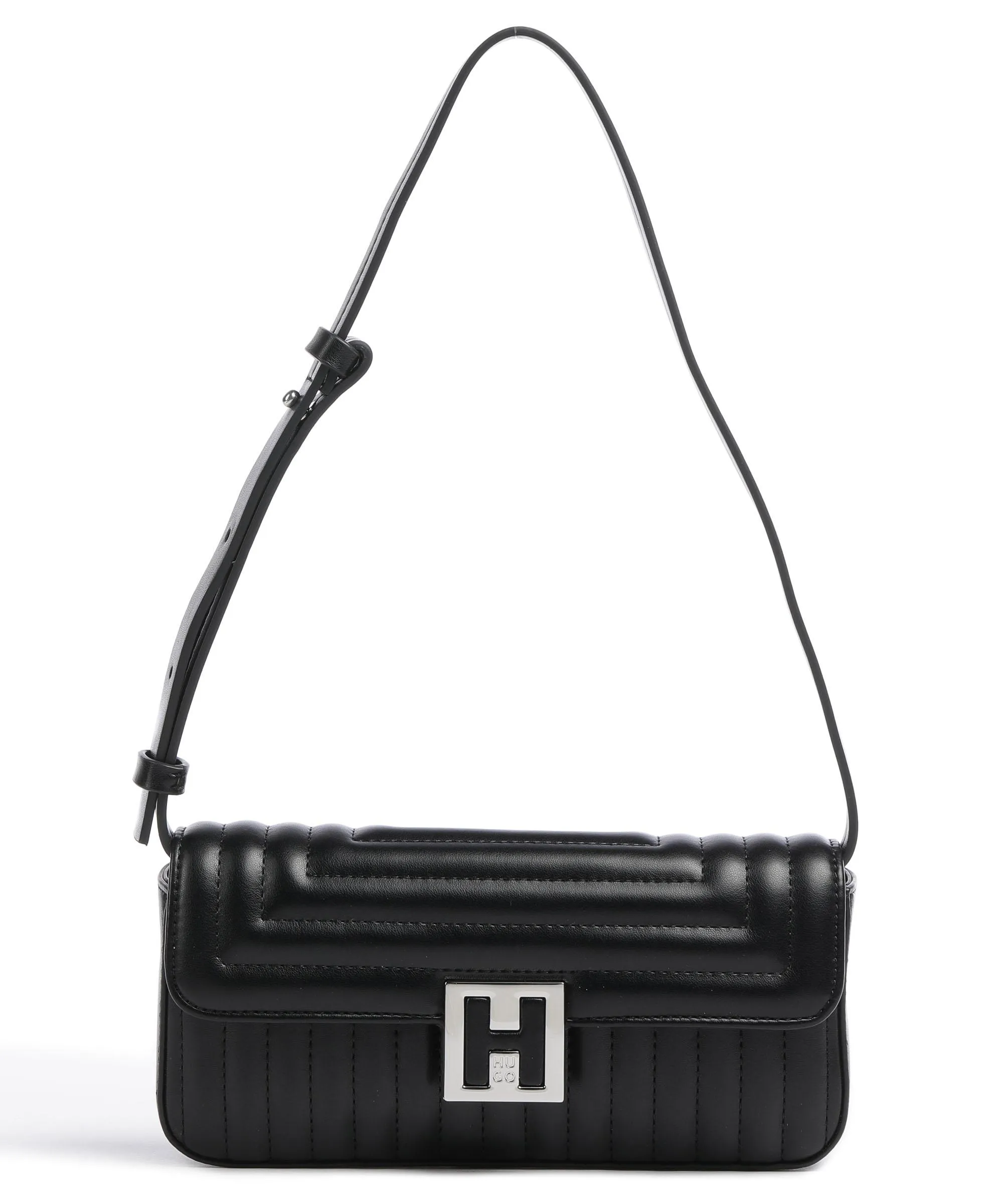  Hugo Jodie Borsa a spalla pelle sintetica nero  