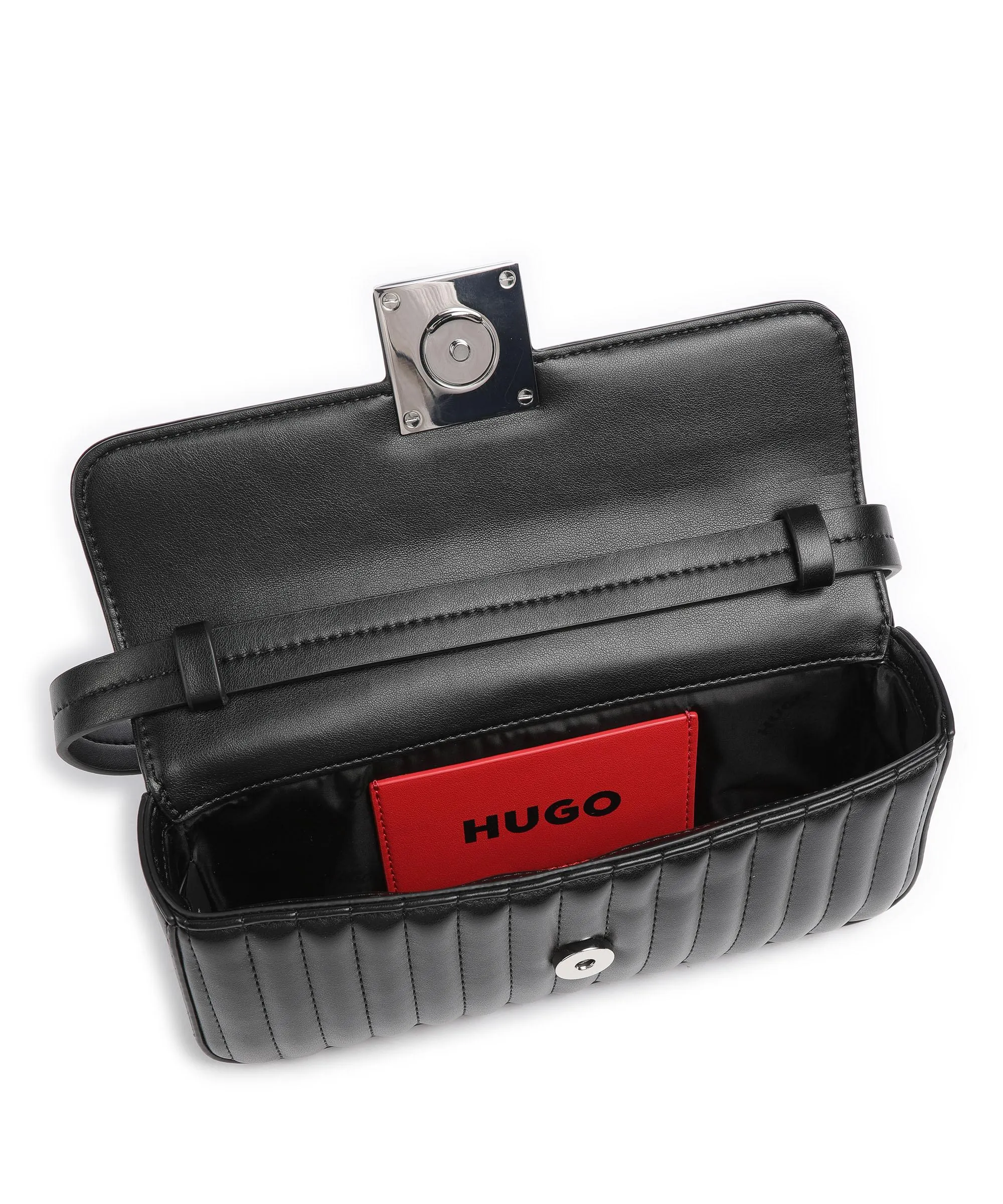  Hugo Jodie Borsa a spalla pelle sintetica nero  