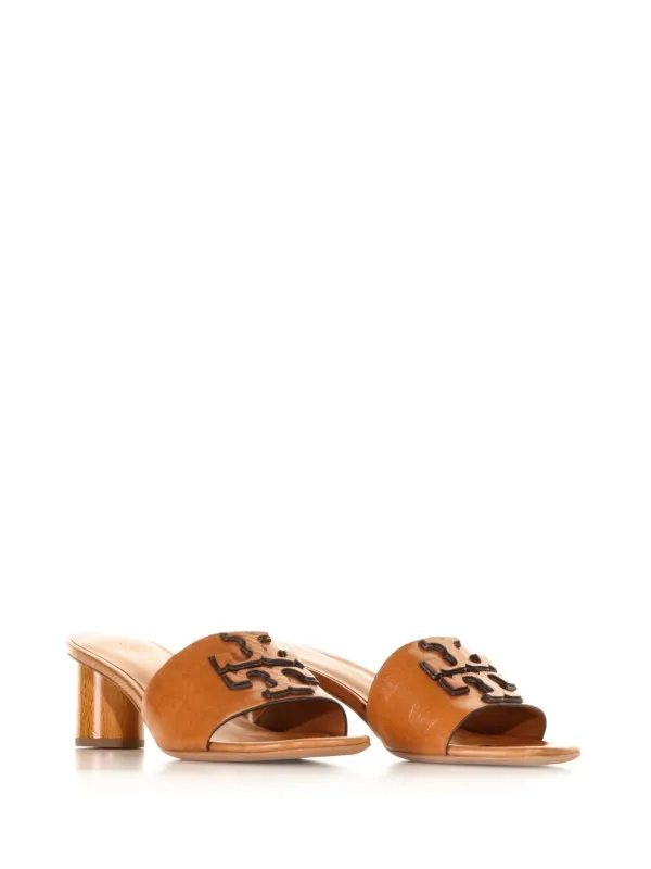 Ines sandal with wooden heel