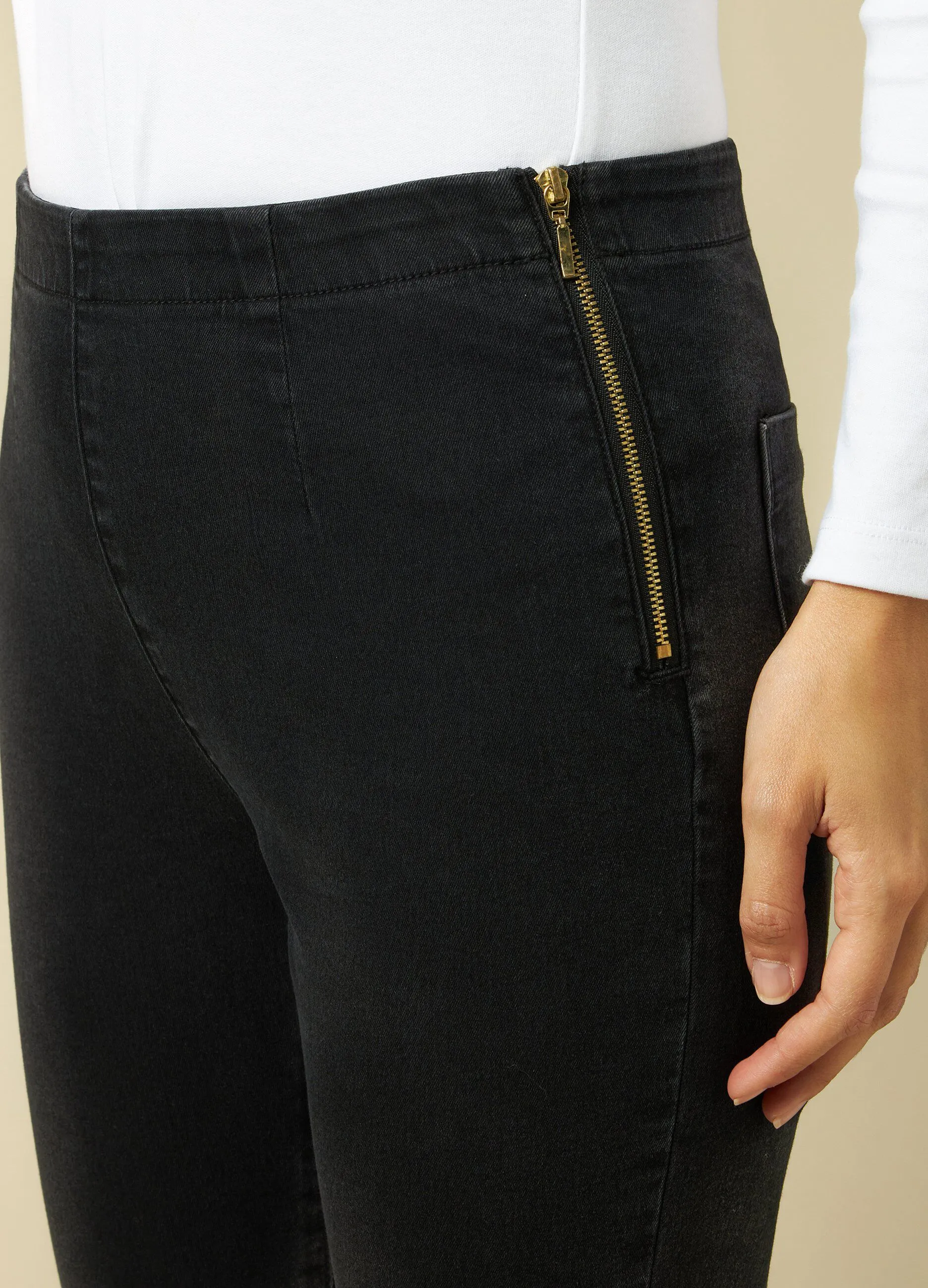 IWIE  Treggings in misto cotone donna