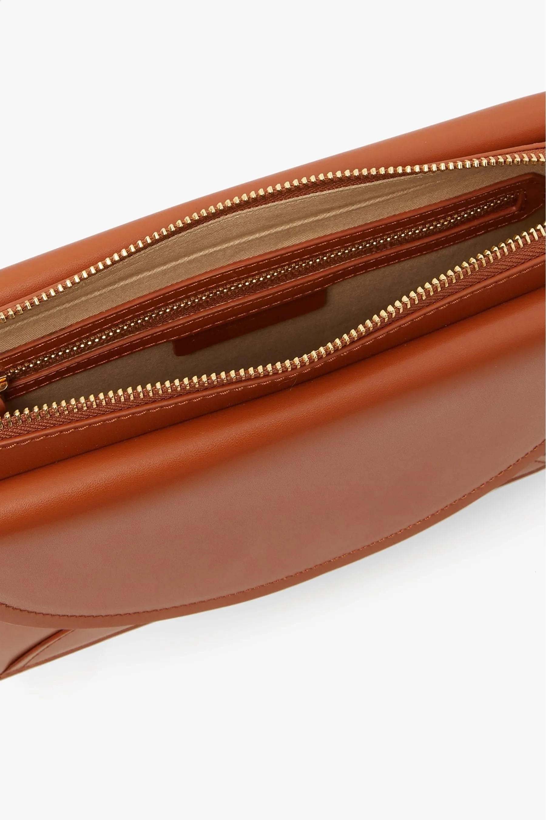 Jasper Conran London Darcey Borsa a tracolla con doppia patta in pelle    