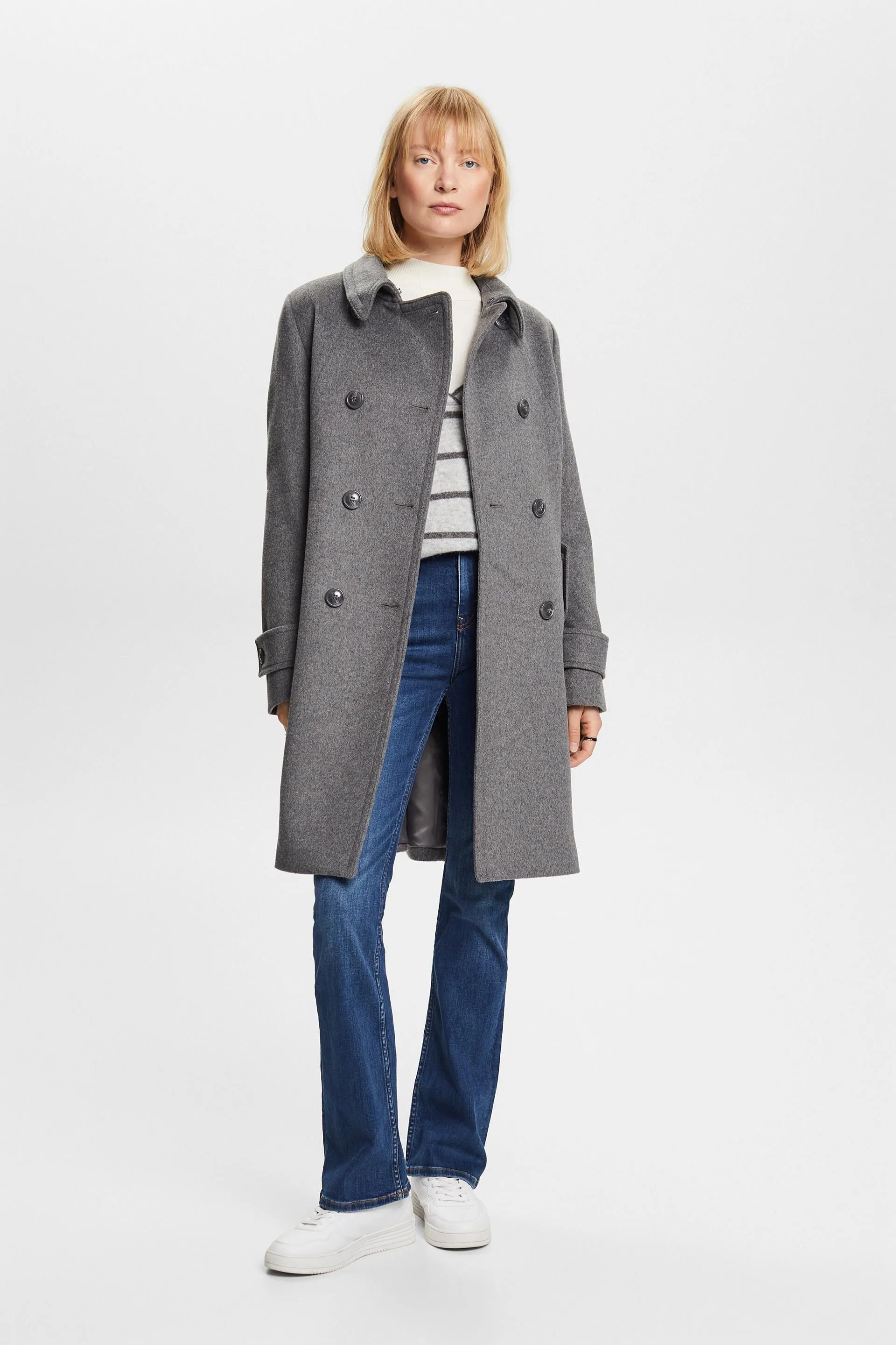 Jeans bootcut premium a vita alta