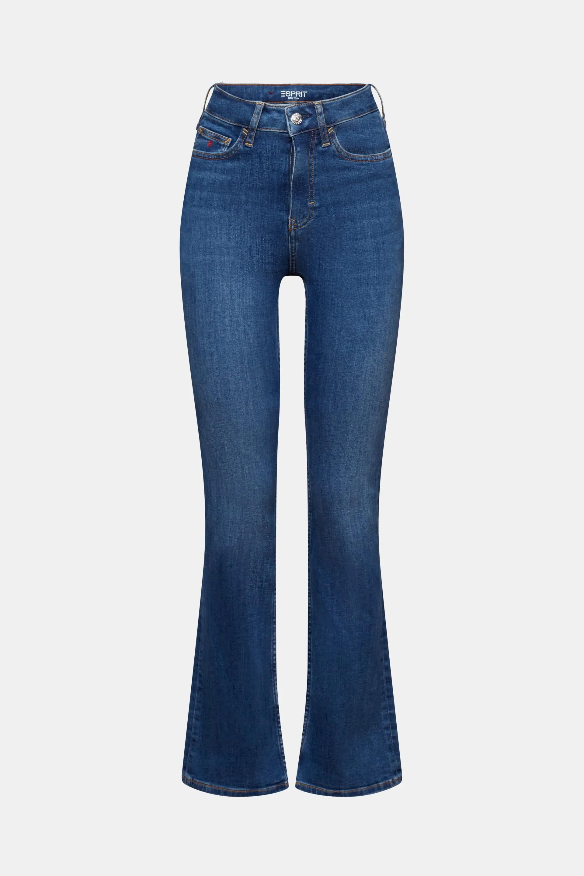 Jeans bootcut premium a vita alta