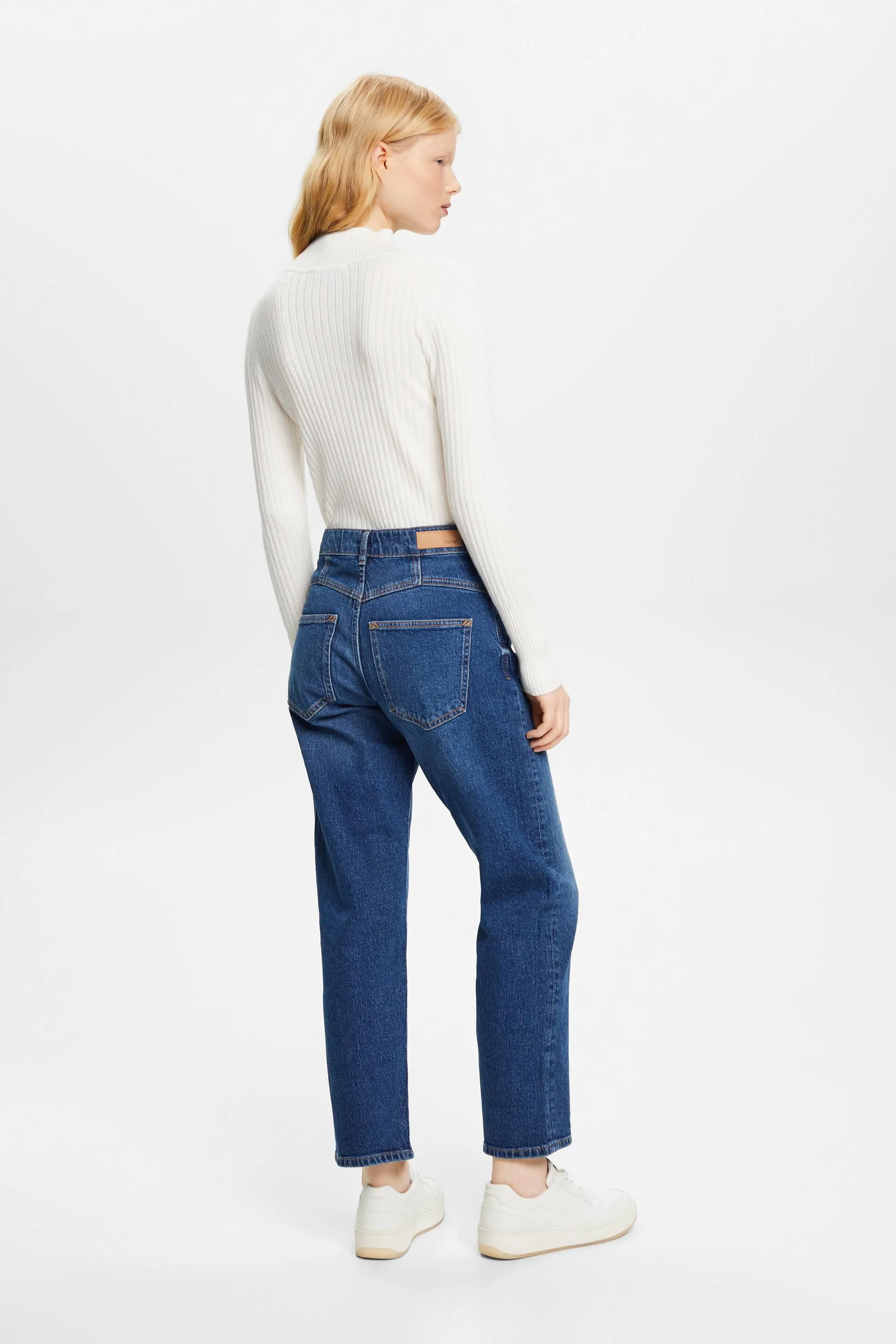 Jeans dad a vita alta
