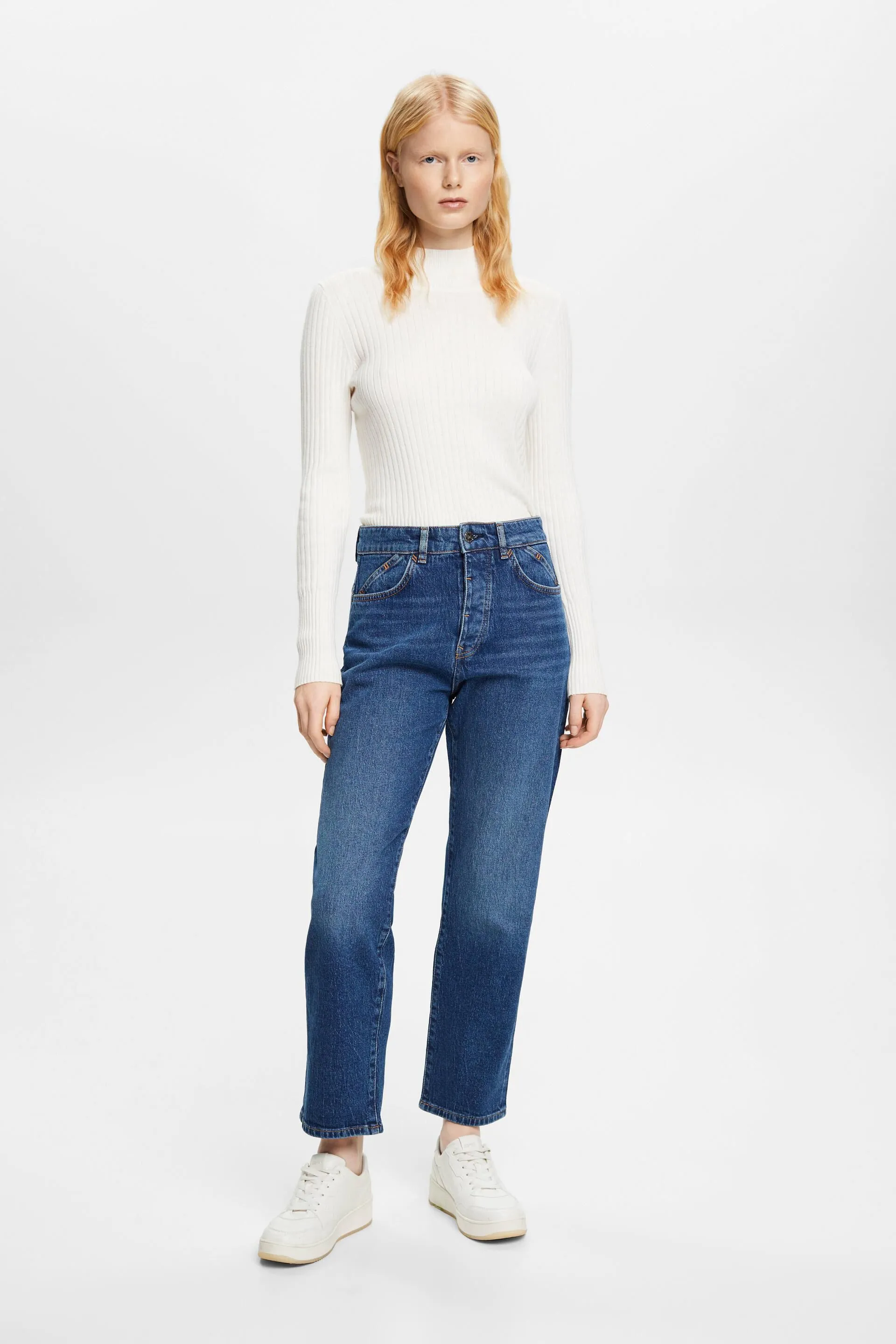 Jeans dad a vita alta