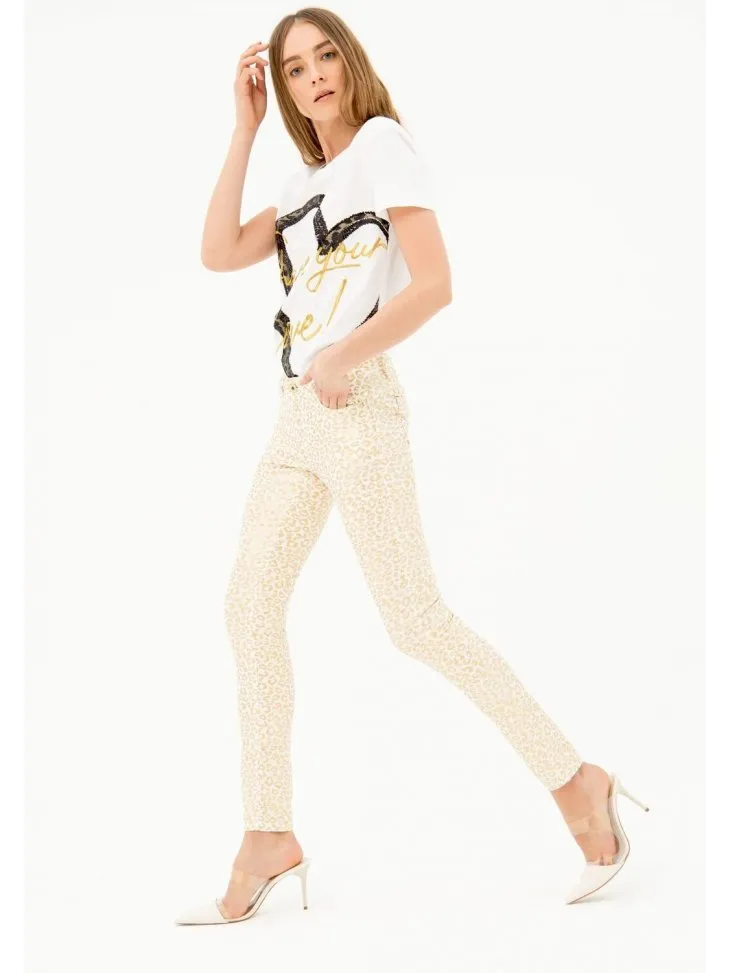 JEANS MACULATO SKINNY SHAPE-UP