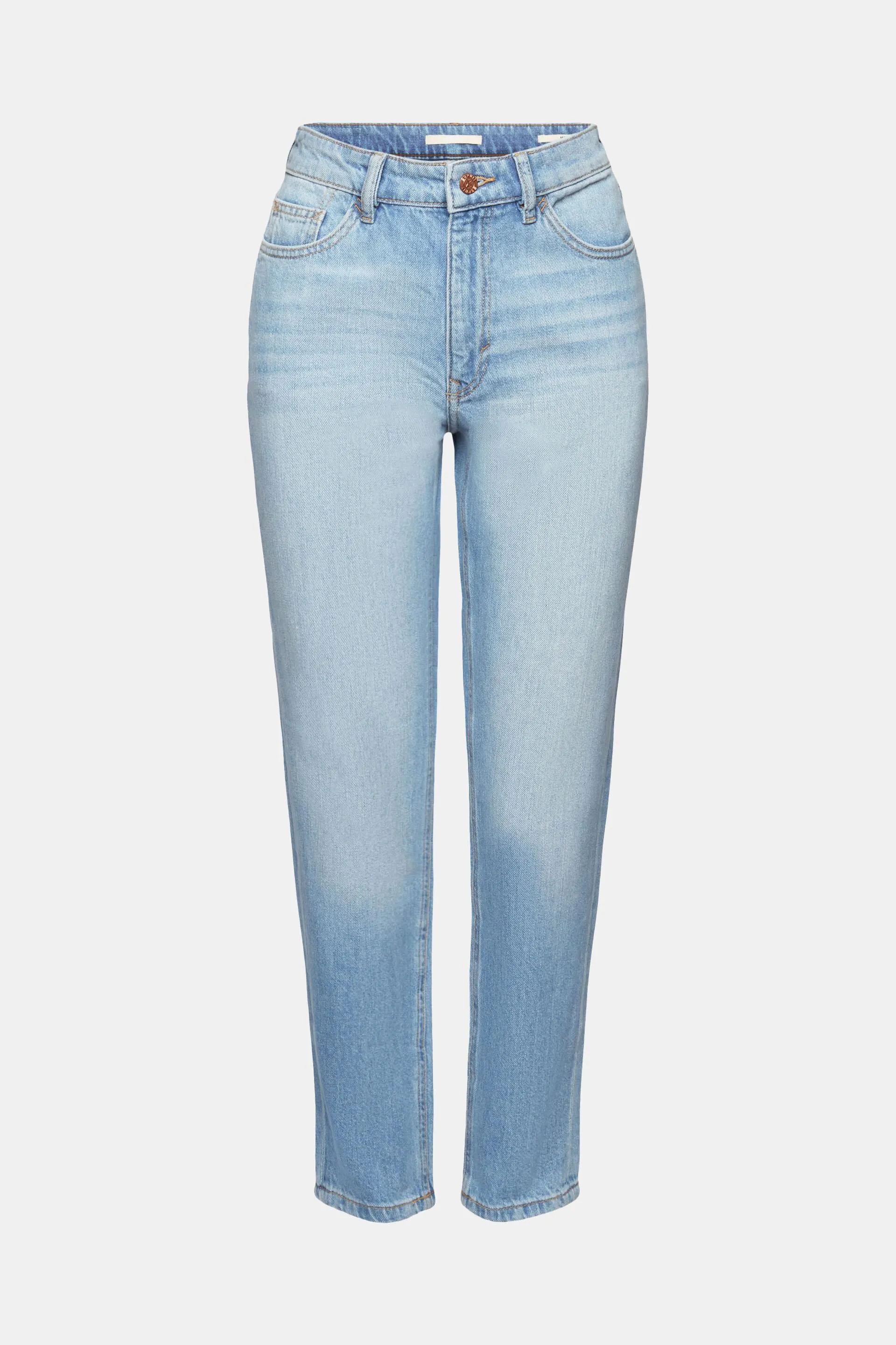 Jeans Mom Fit a vita alta