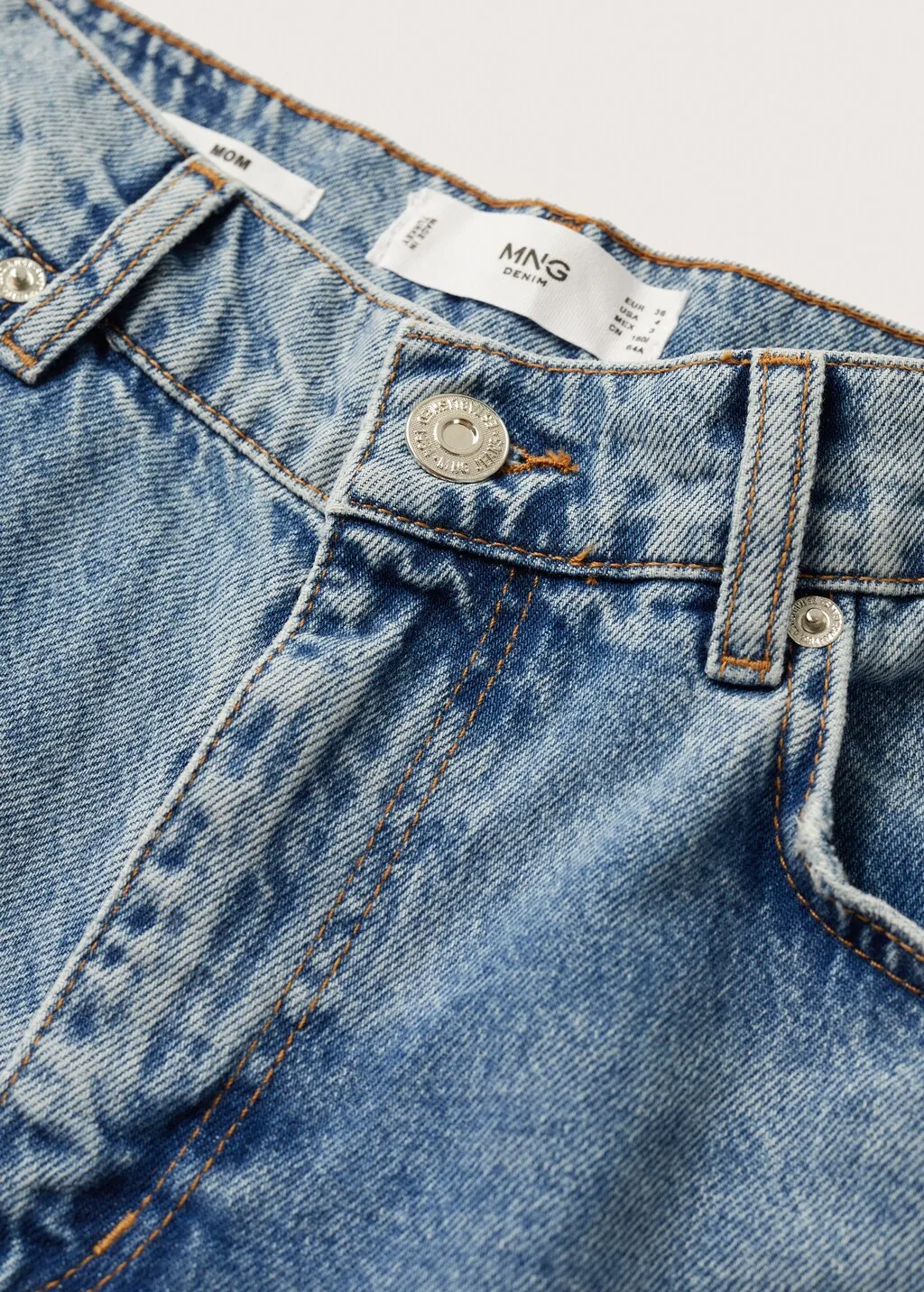Jeans Mom vita alta
