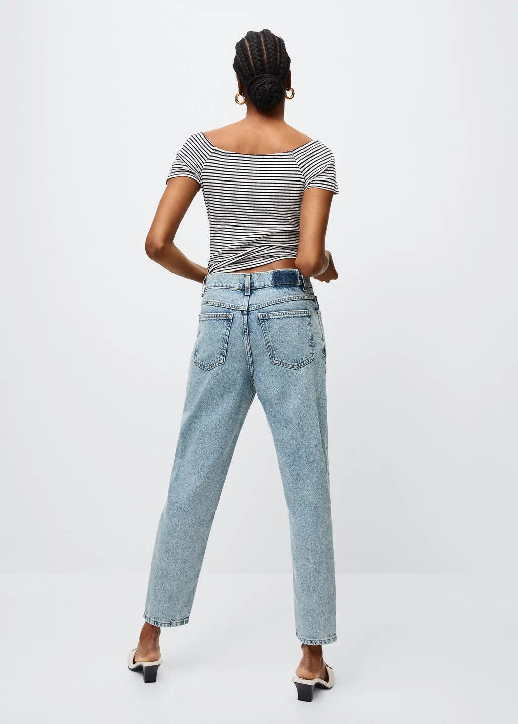 Jeans Mom vita alta
