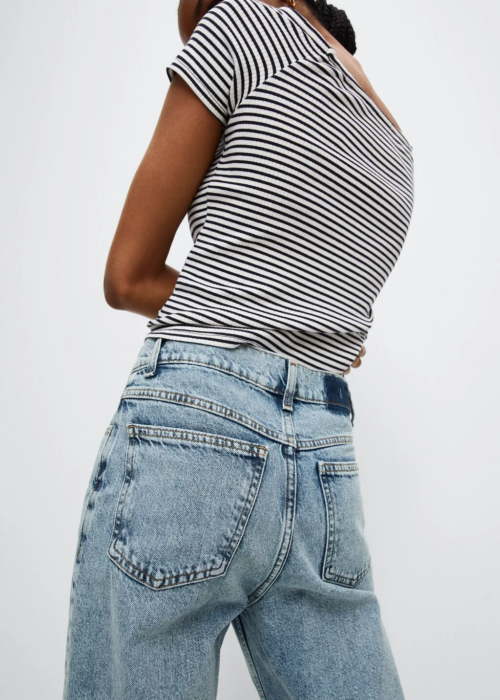 Jeans Mom vita alta