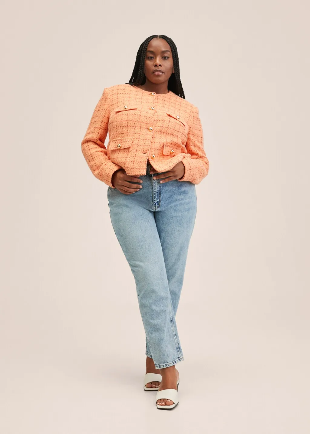 Jeans Mom vita alta