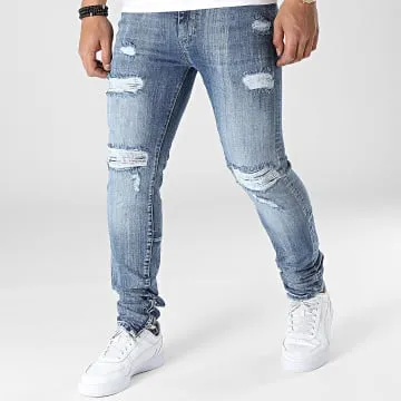 Jeans slim DHZ-3797D Blu Denim