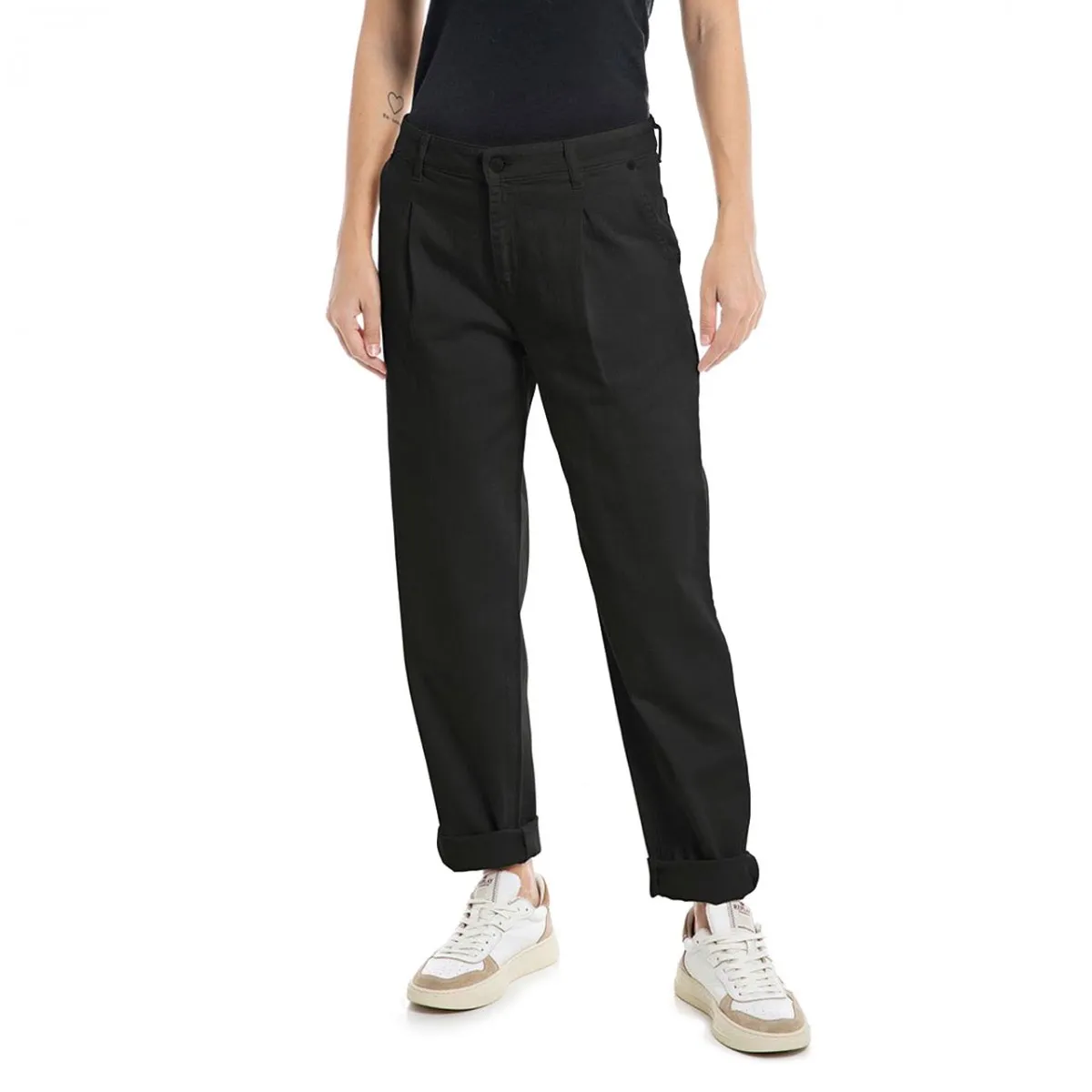 Jeans Tapered Fit Joans Black