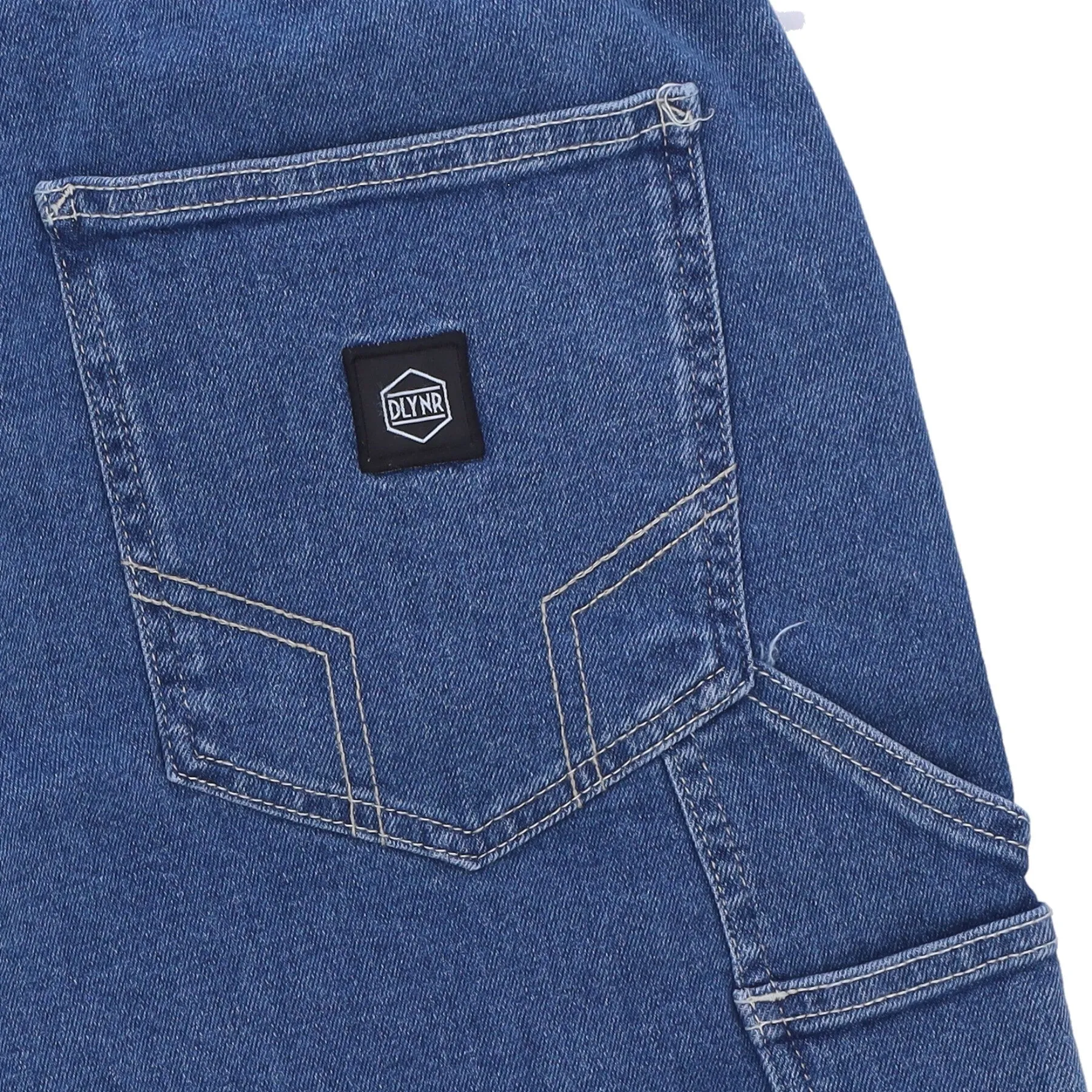 Jeans Uomo Denim Carpenter Shorts Medium Indigo