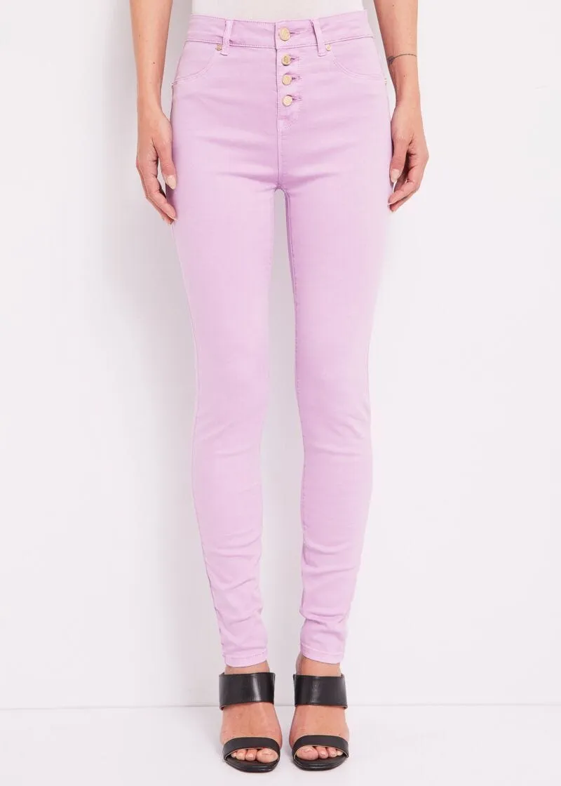 Jeggings a vita alta