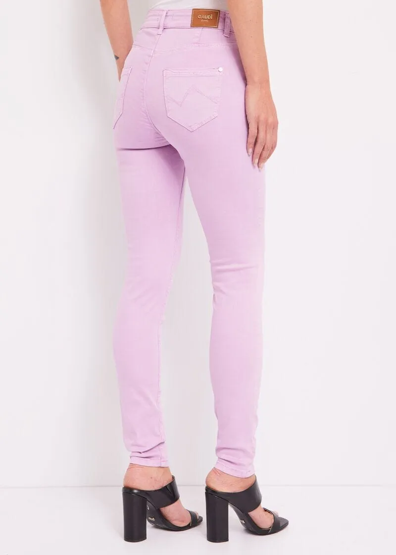 Jeggings a vita alta