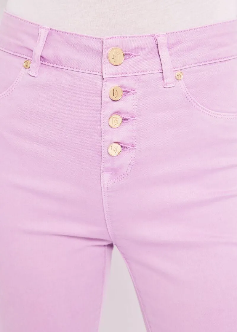Jeggings a vita alta