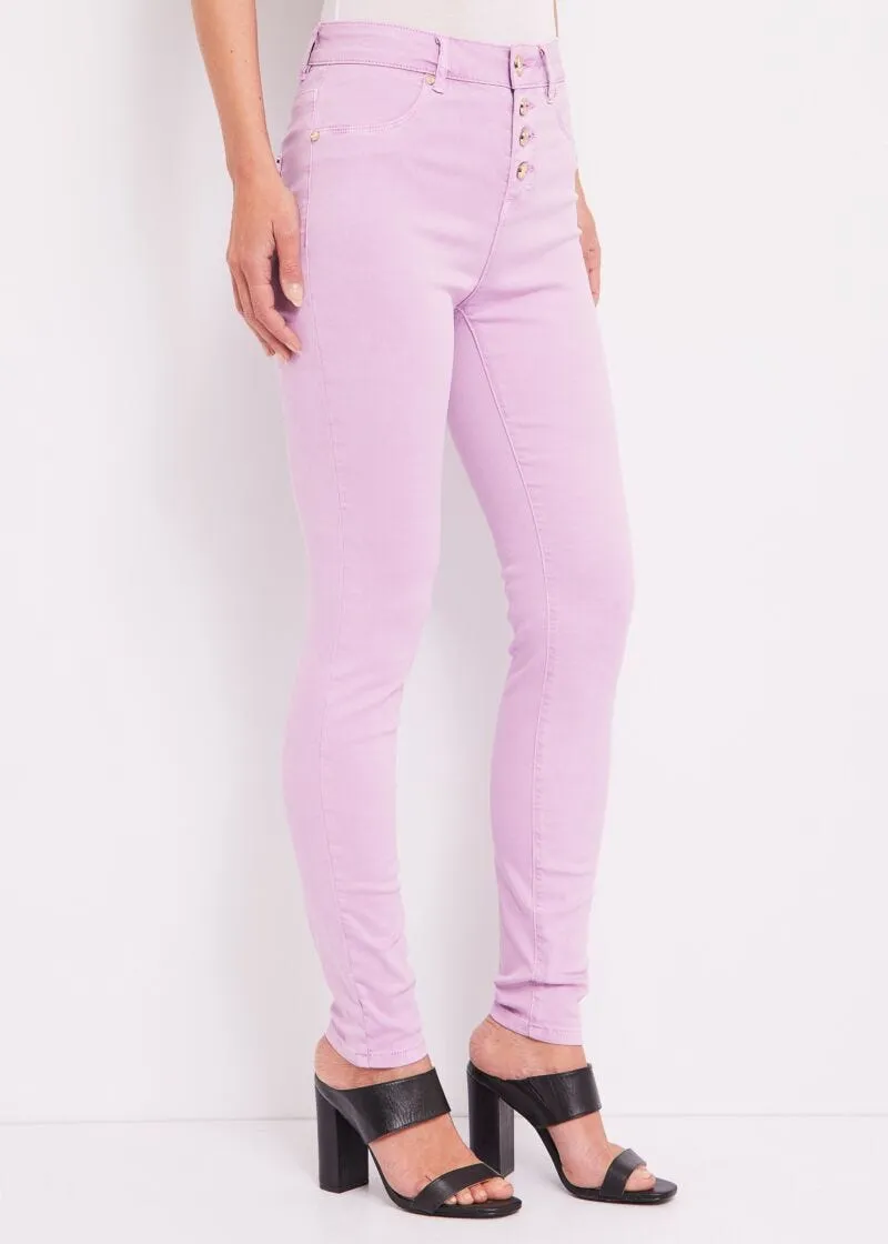 Jeggings a vita alta