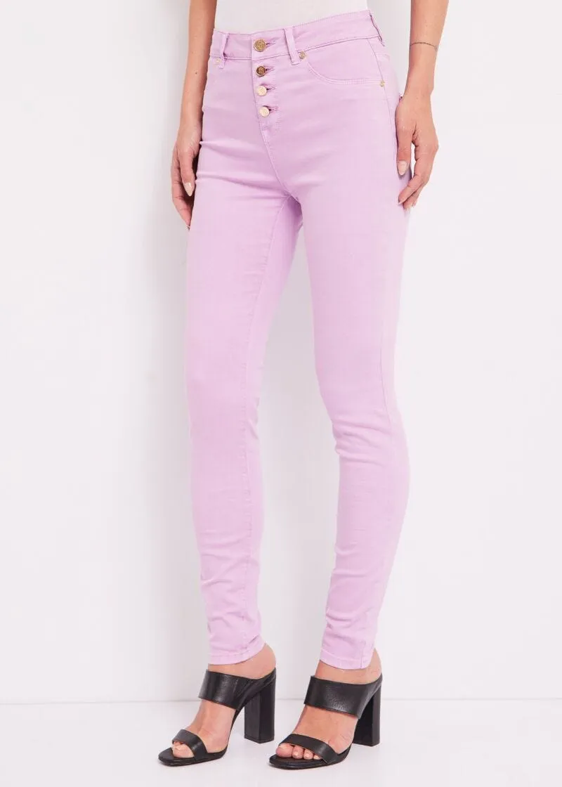 Jeggings a vita alta