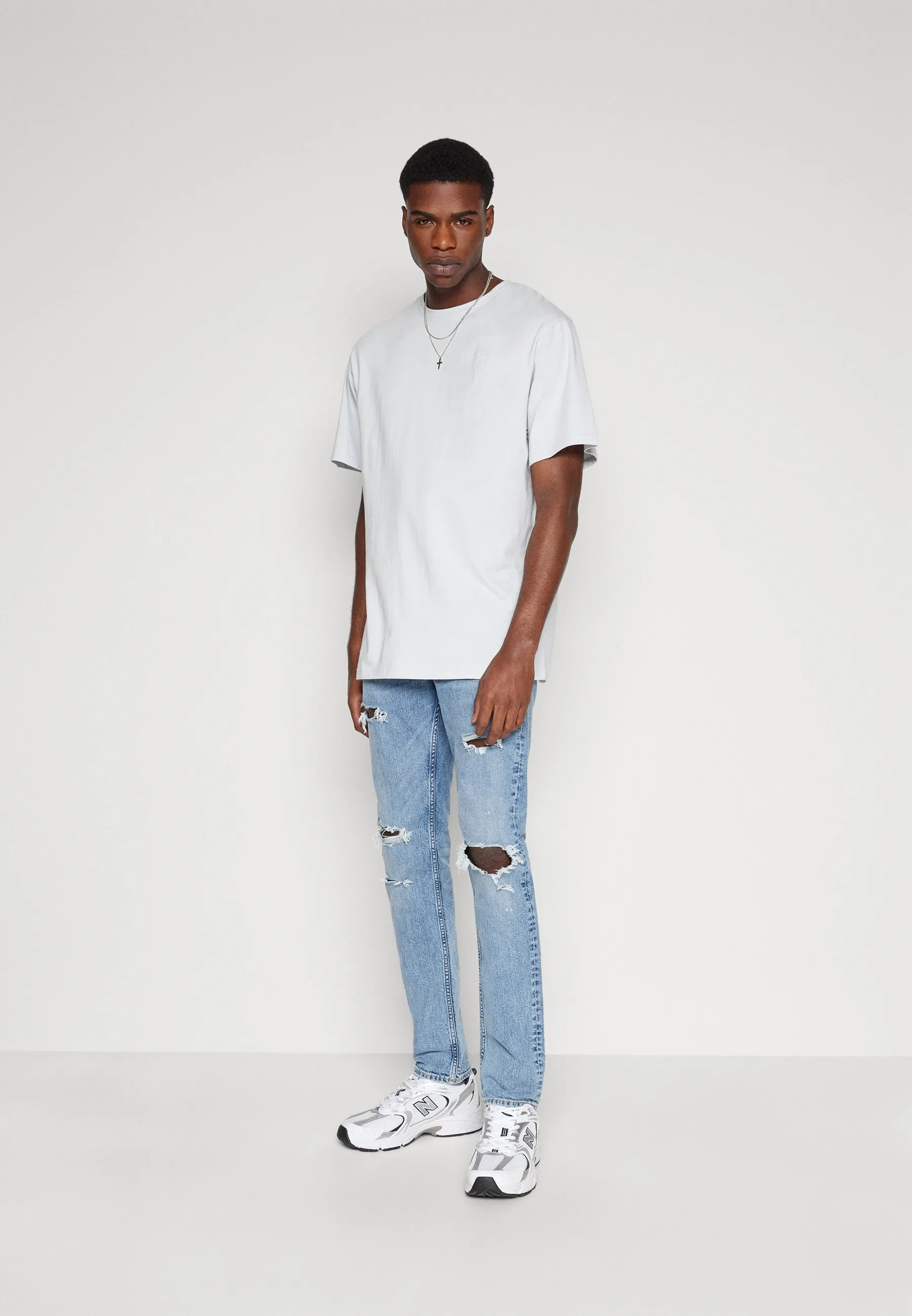 JJIGLENN JJORIGINAL - Jeans slim fit