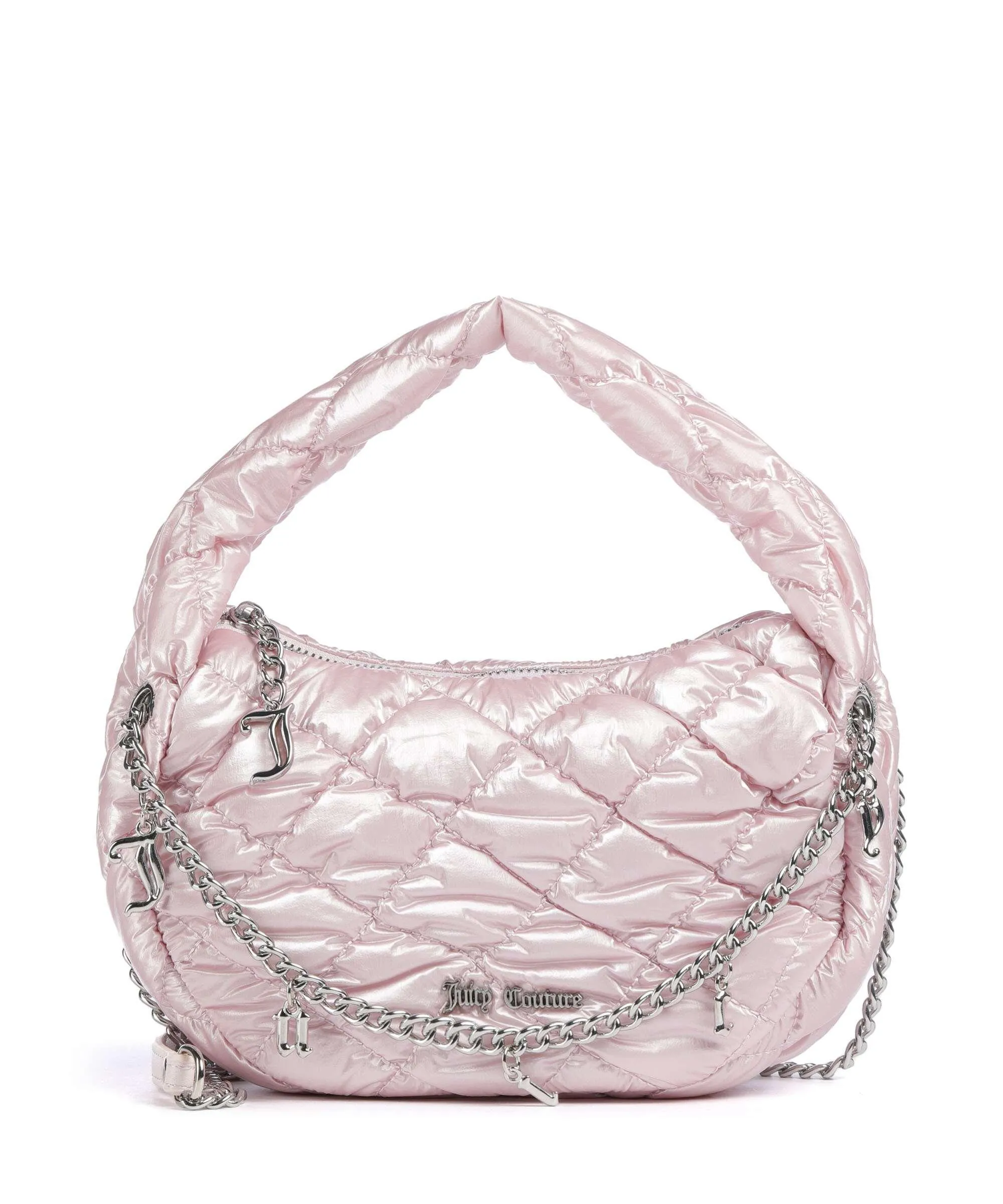  Juicy Couture Isabelle Nylon S Borsa a spalla nylon rosa  