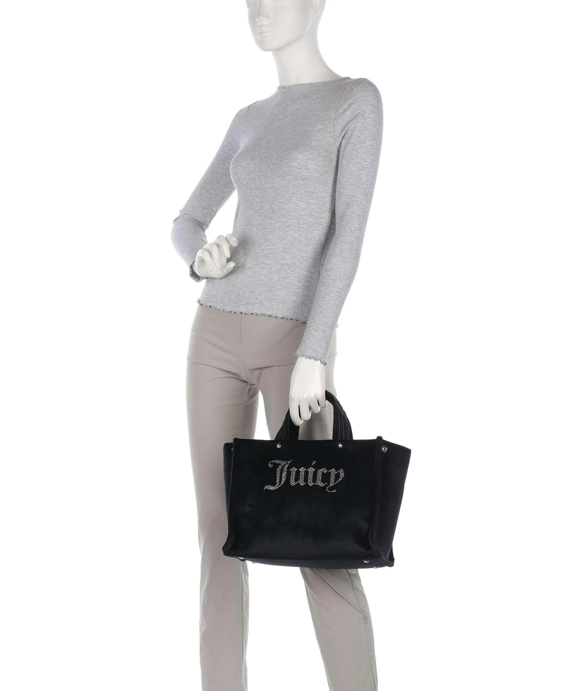  Juicy Couture Kimberly M Borsa a mano poliestere nero  