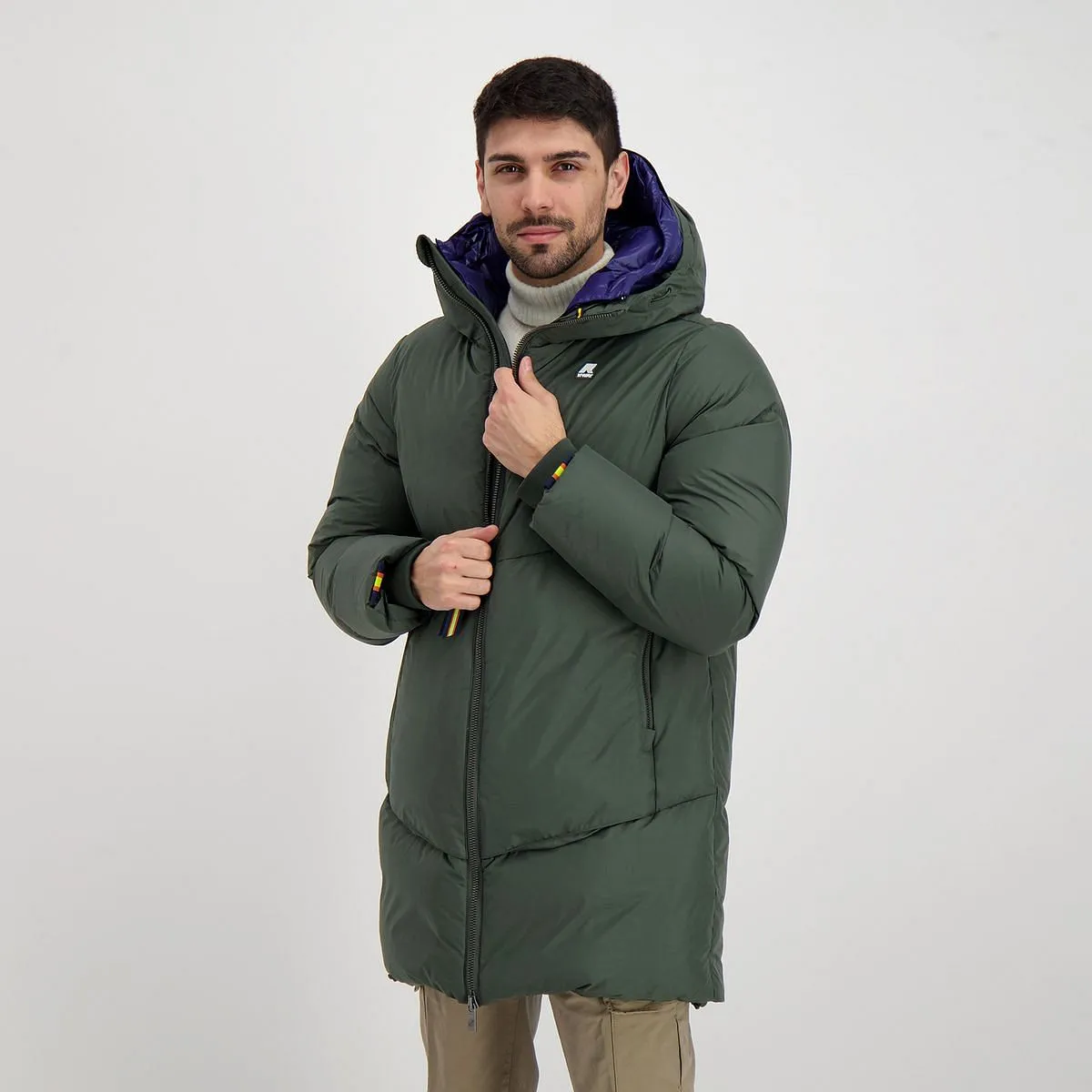      K-WAY PIUMINO LUNGO THERMO SOFT TOUCH HUGH  