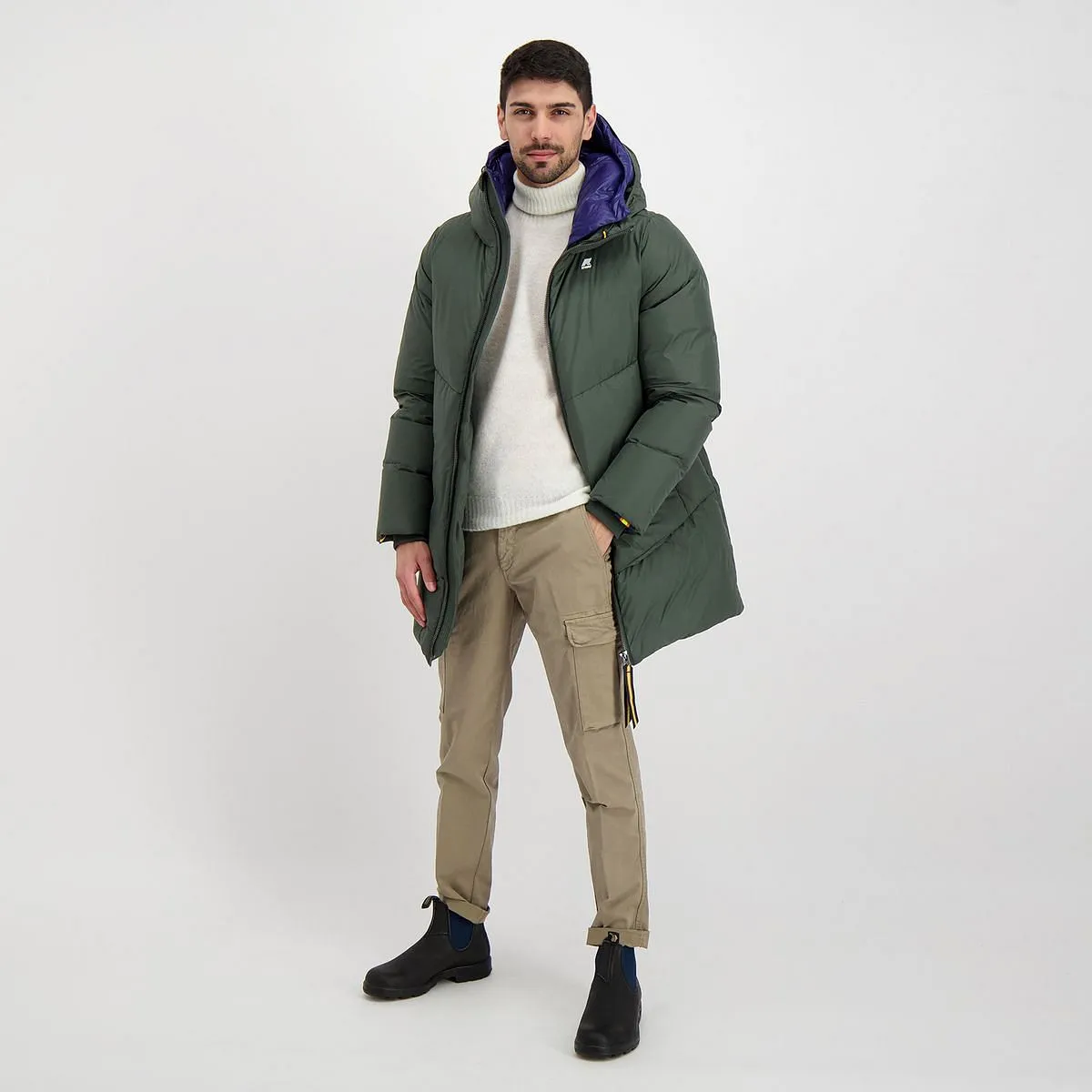      K-WAY PIUMINO LUNGO THERMO SOFT TOUCH HUGH  