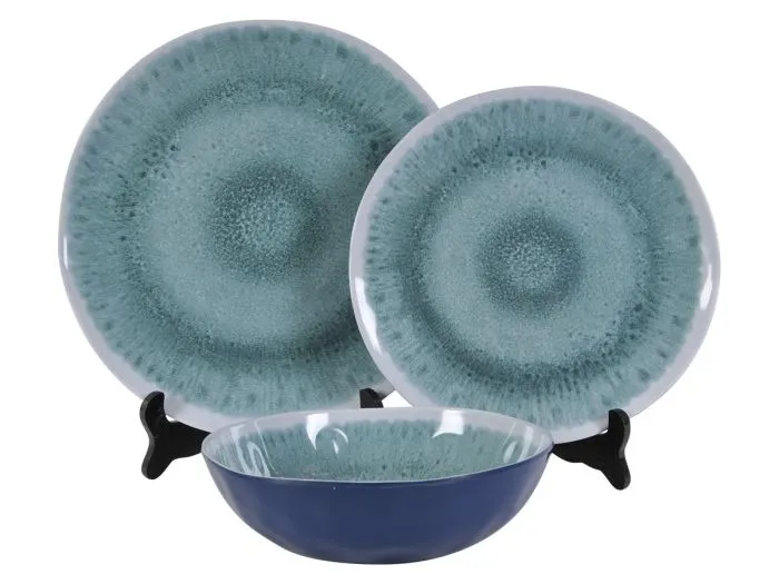 Kampa Aegean Artisan servizio stoviglie 12 pezzi