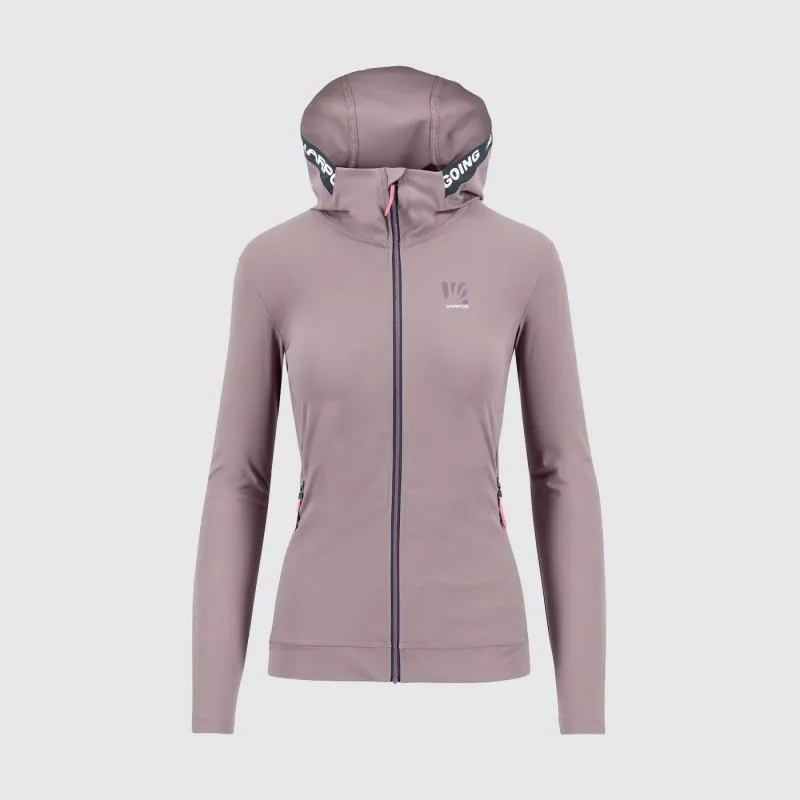 KARPOS EASYFRIZZ W FULL-ZIP HOODIE NIRVANA/OMBRE BLUE