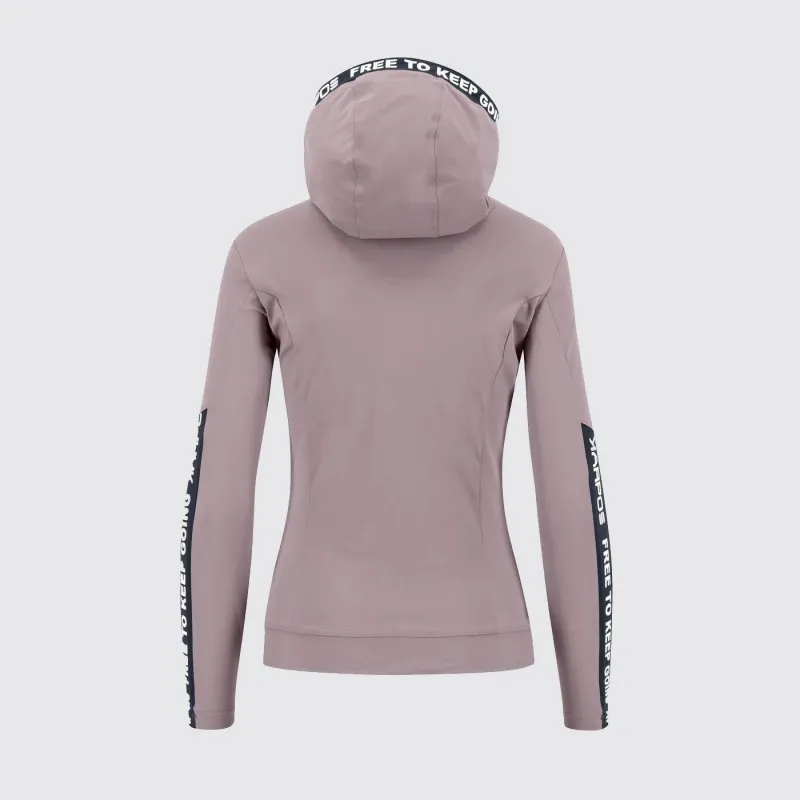 KARPOS EASYFRIZZ W FULL-ZIP HOODIE NIRVANA/OMBRE BLUE