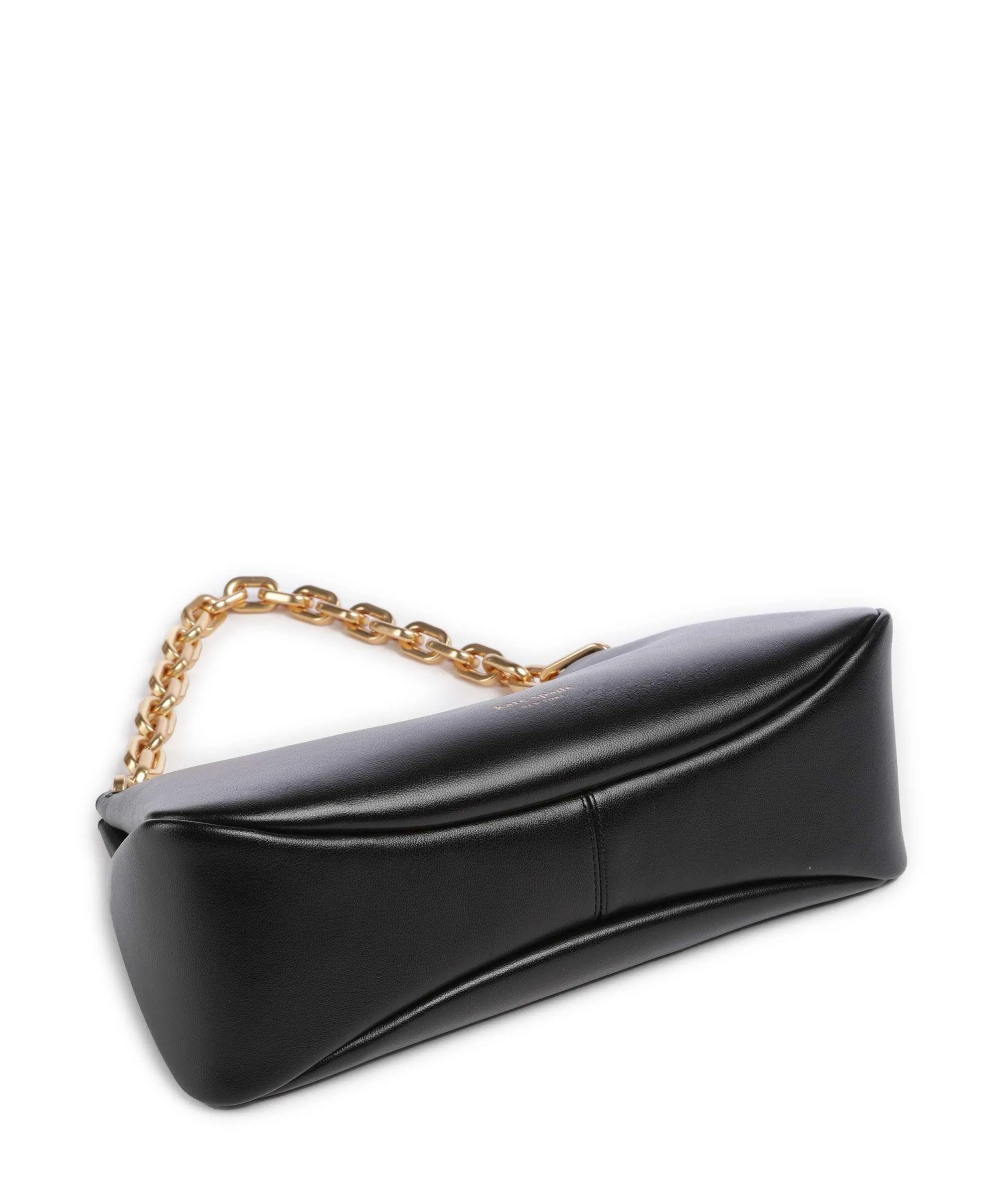  Kate Spade New York Grace Borsa a spalla pelle di vacchetta finemente grana nero  