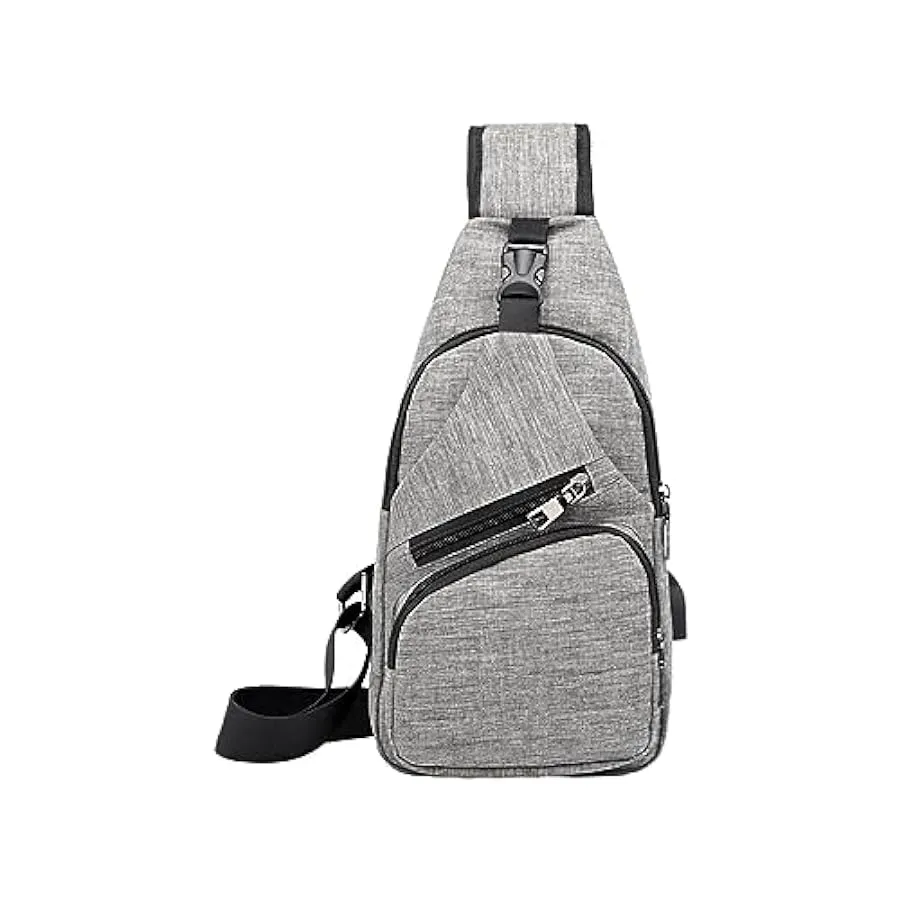 kawehiop Borsa a tracolla leggera per uomo – Borse impermeabili e durevoli per uomo Marsupio in tessuto Marsupio Borsa a tracoll