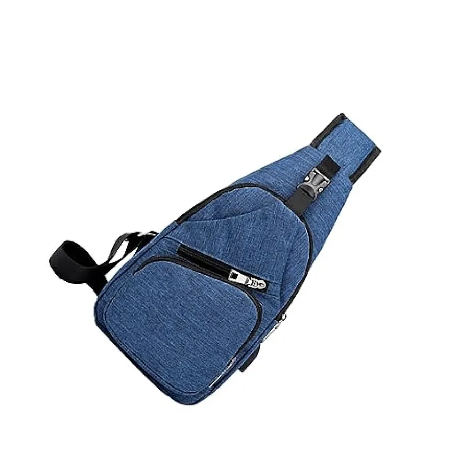 kawehiop Borsa a tracolla leggera per uomo – Borse impermeabili e durevoli per uomo Marsupio in tessuto Marsupio Borsa a tracoll