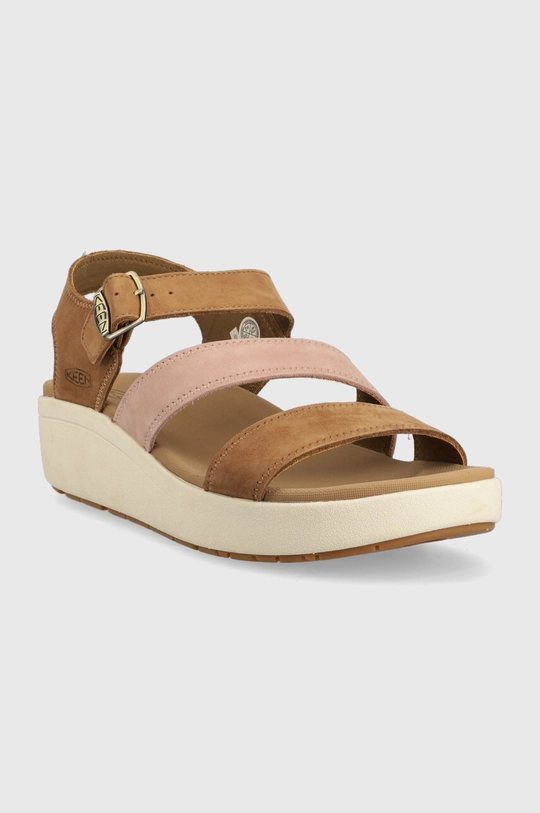 Keen sandali in pelle Ellecity Backstrap